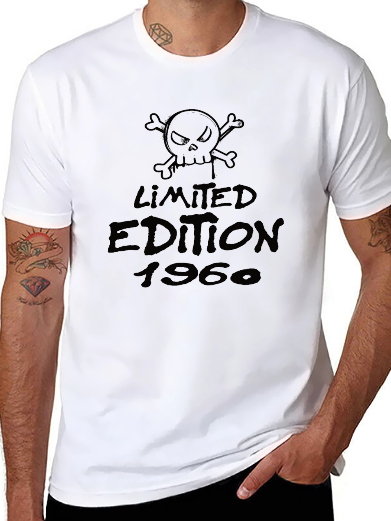 Limited Edition 1960 Black Graphic T-Shirt