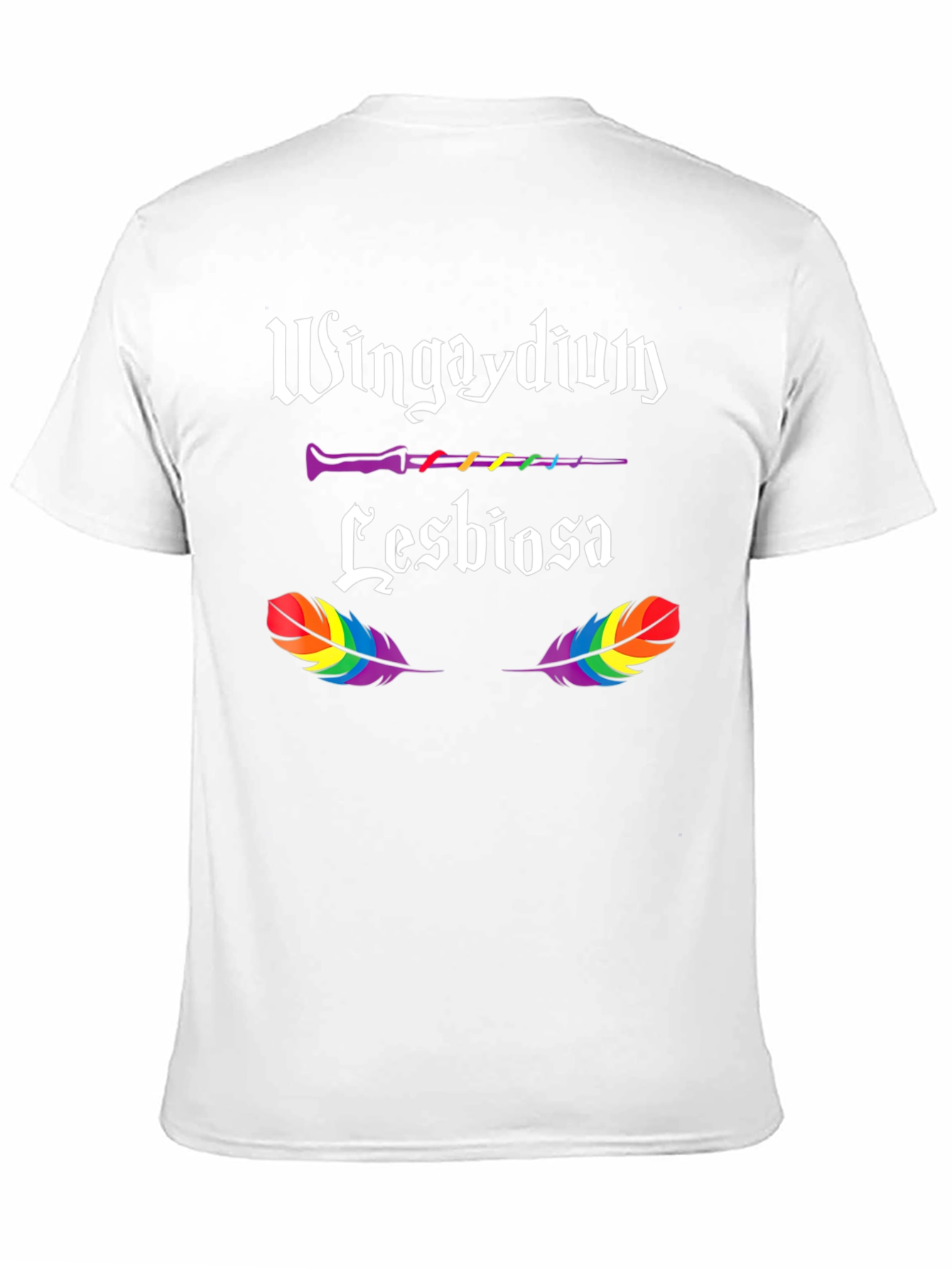 Wingaydium Lesbiosa LGBTQ+ Pride T-Shirt