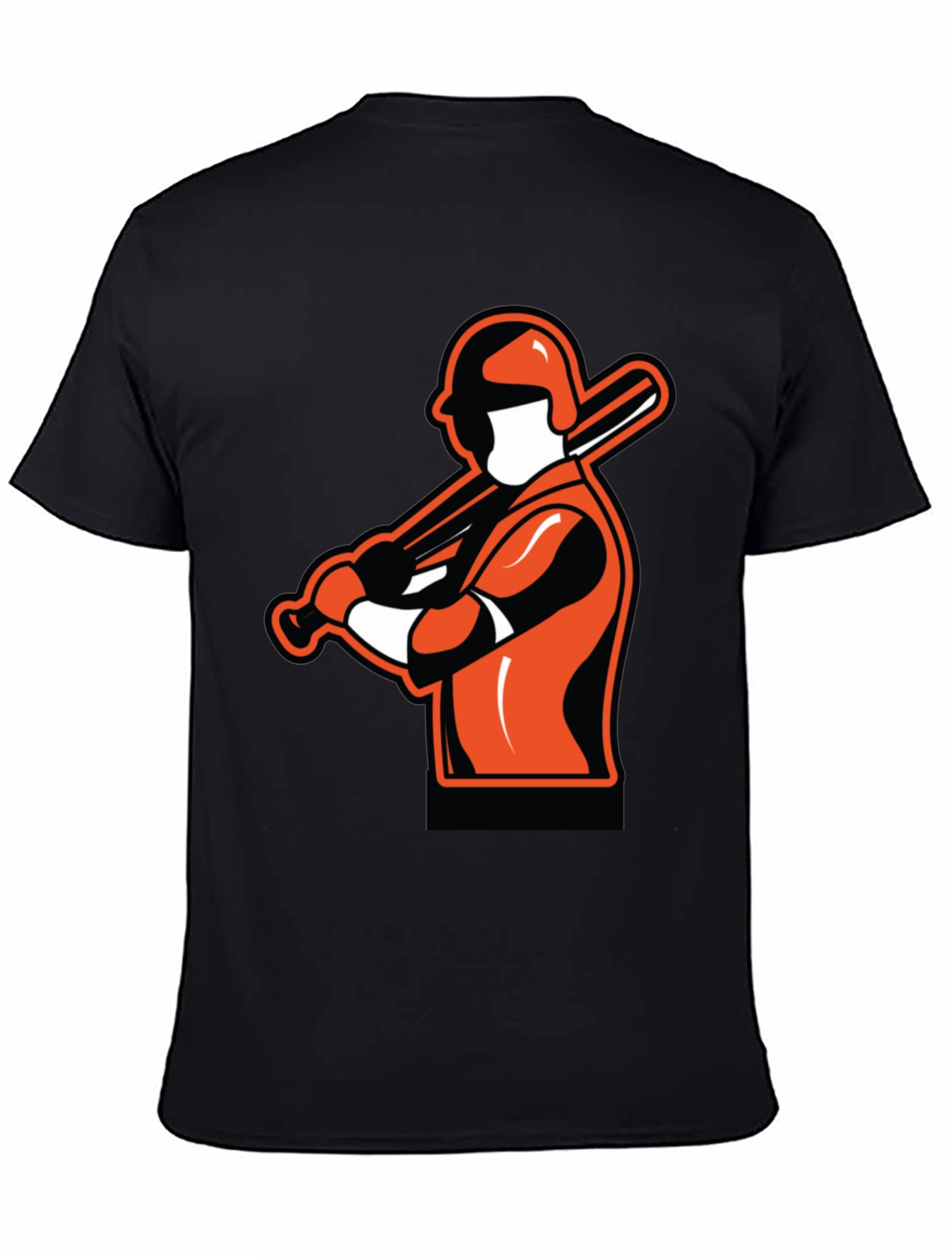Baseball Player Graphic T-Shirt