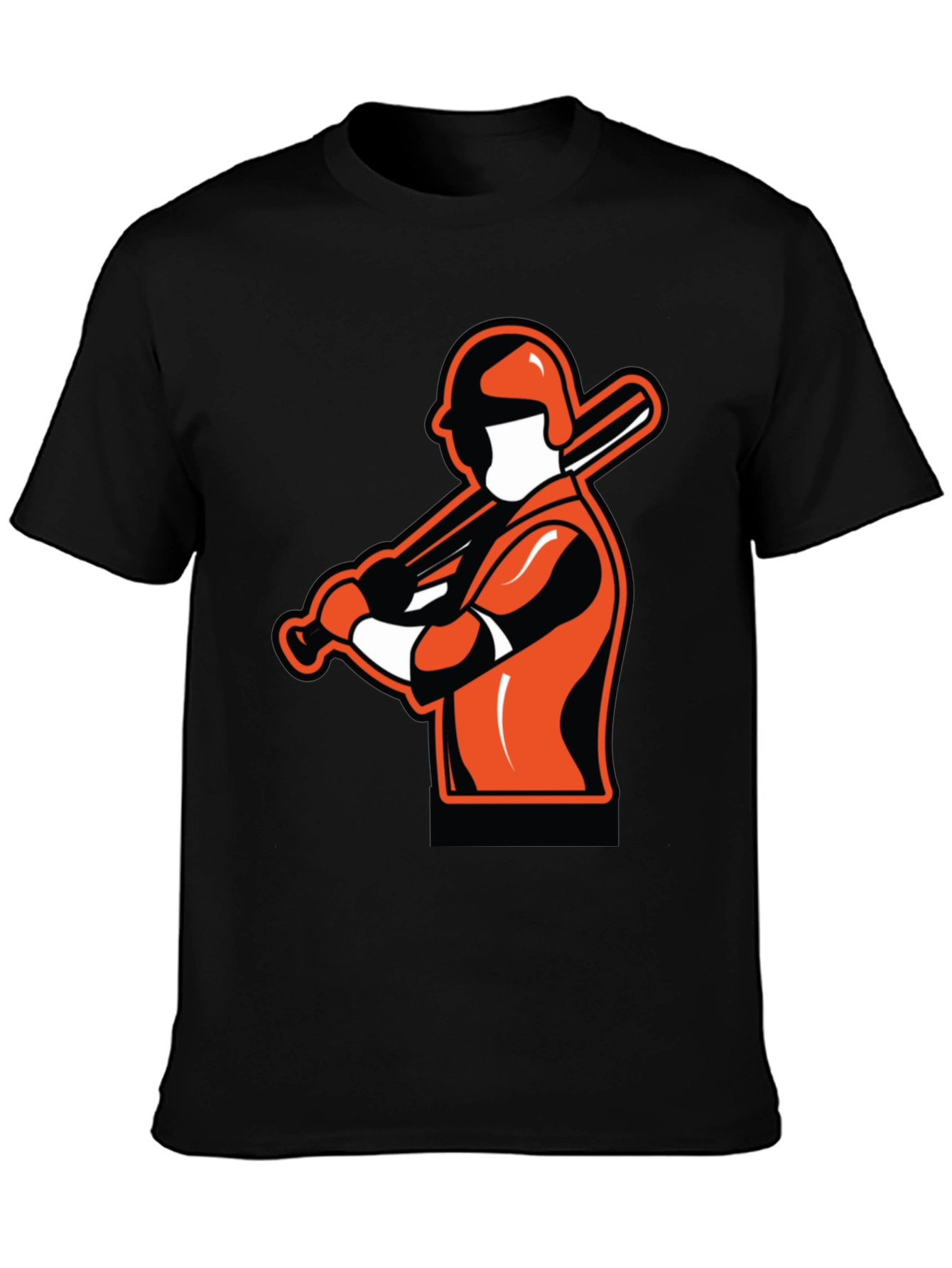 Baseball Player Graphic T-Shirt
