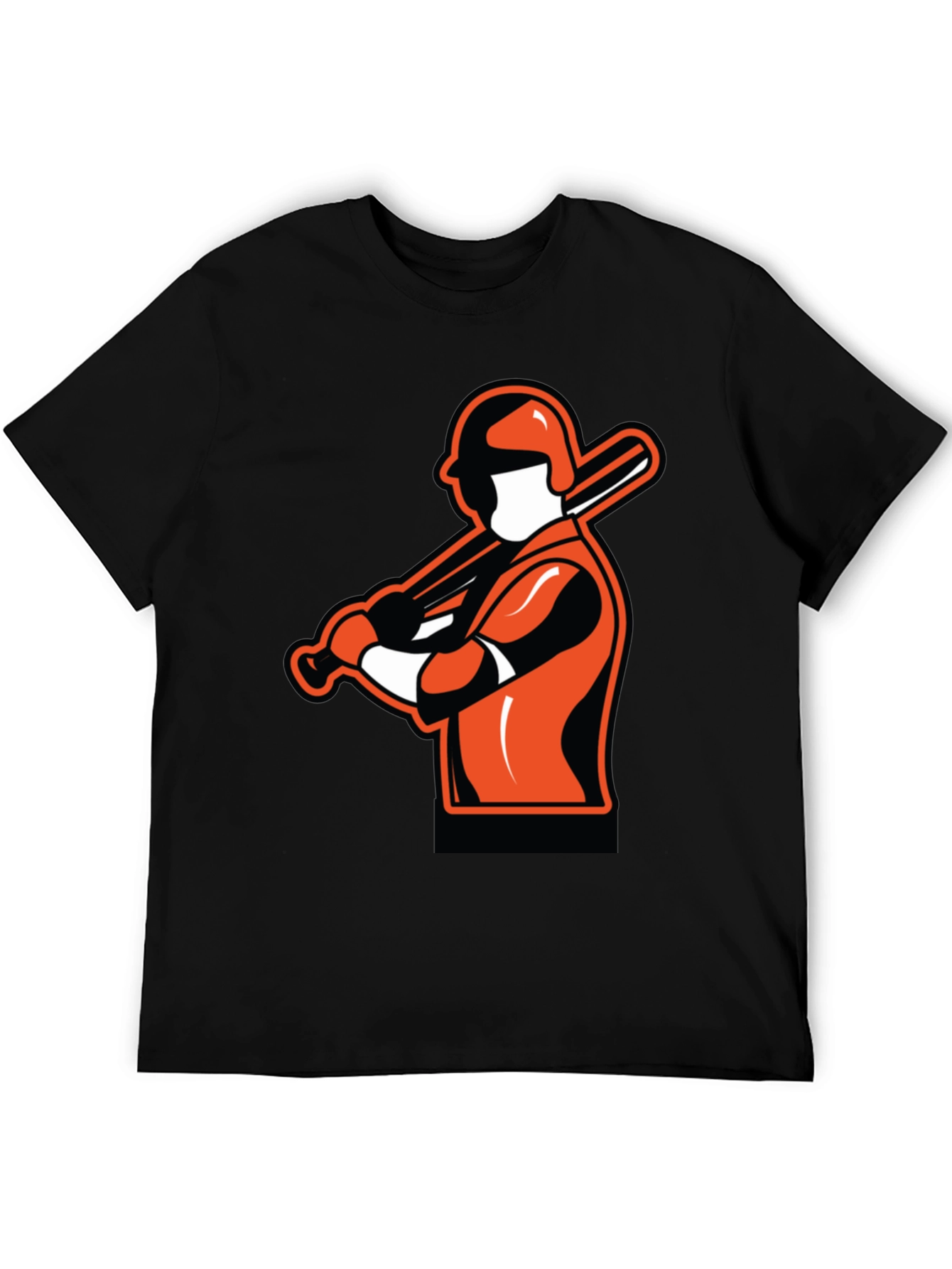 Baseball Player Graphic T-Shirt
