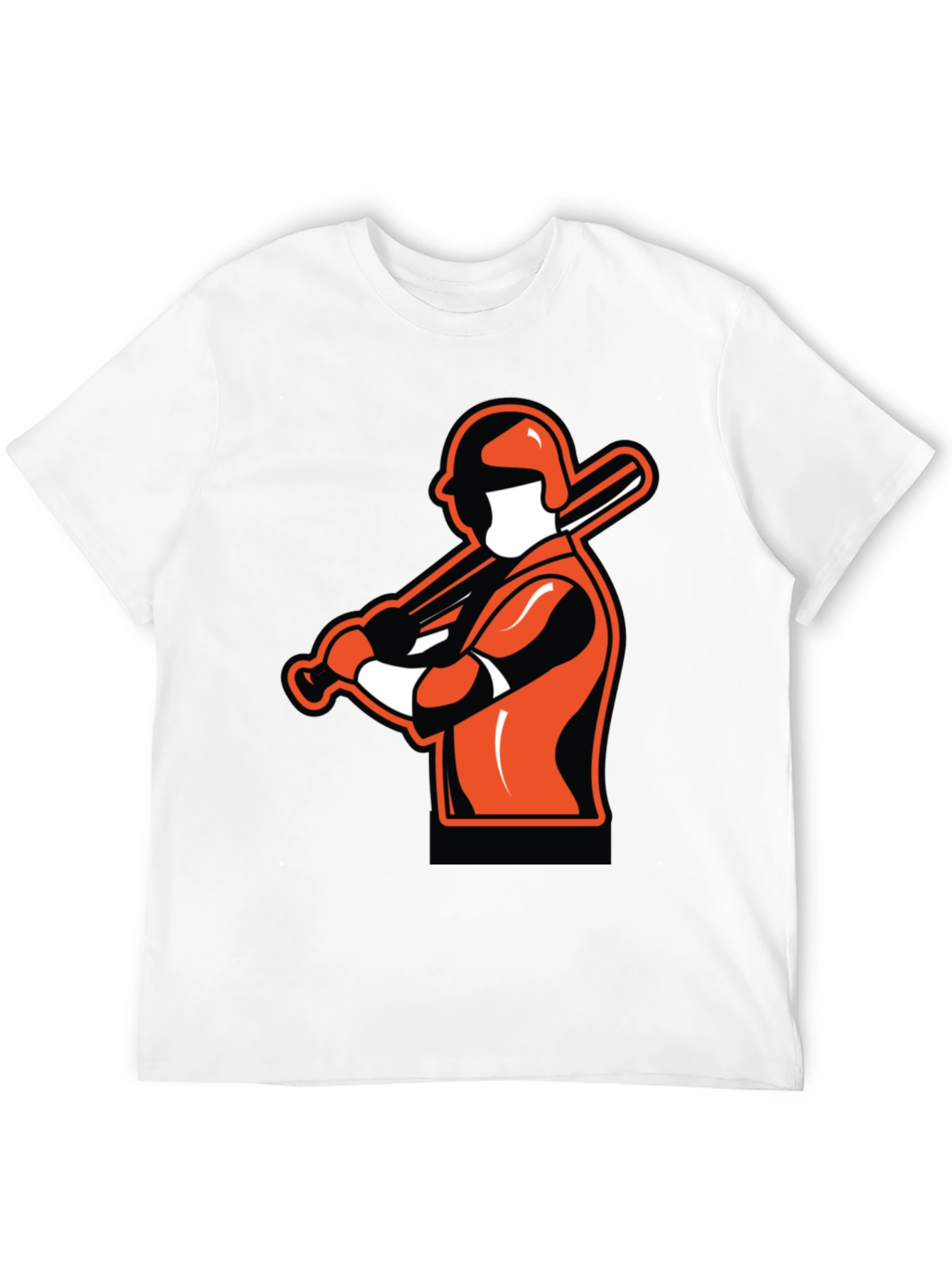 Baseball Player Graphic T-Shirt