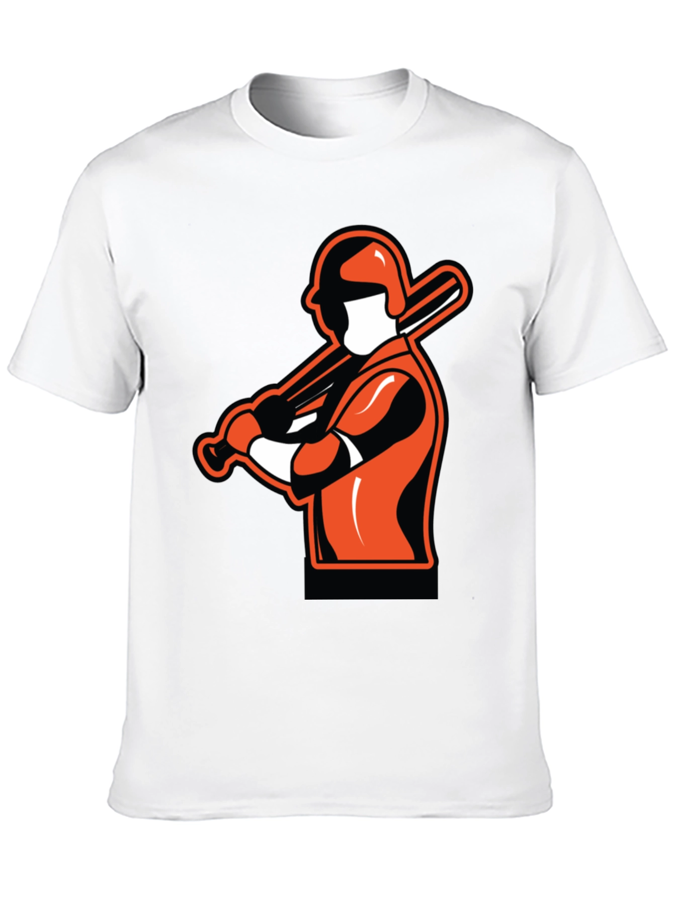 Baseball Player Graphic T-Shirt
