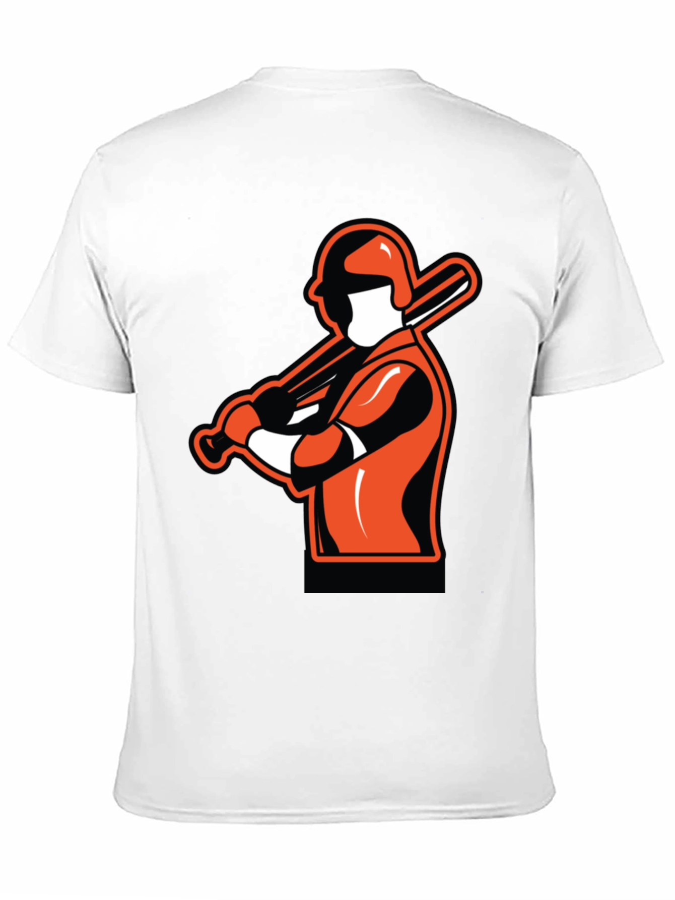 Baseball Player Graphic T-Shirt