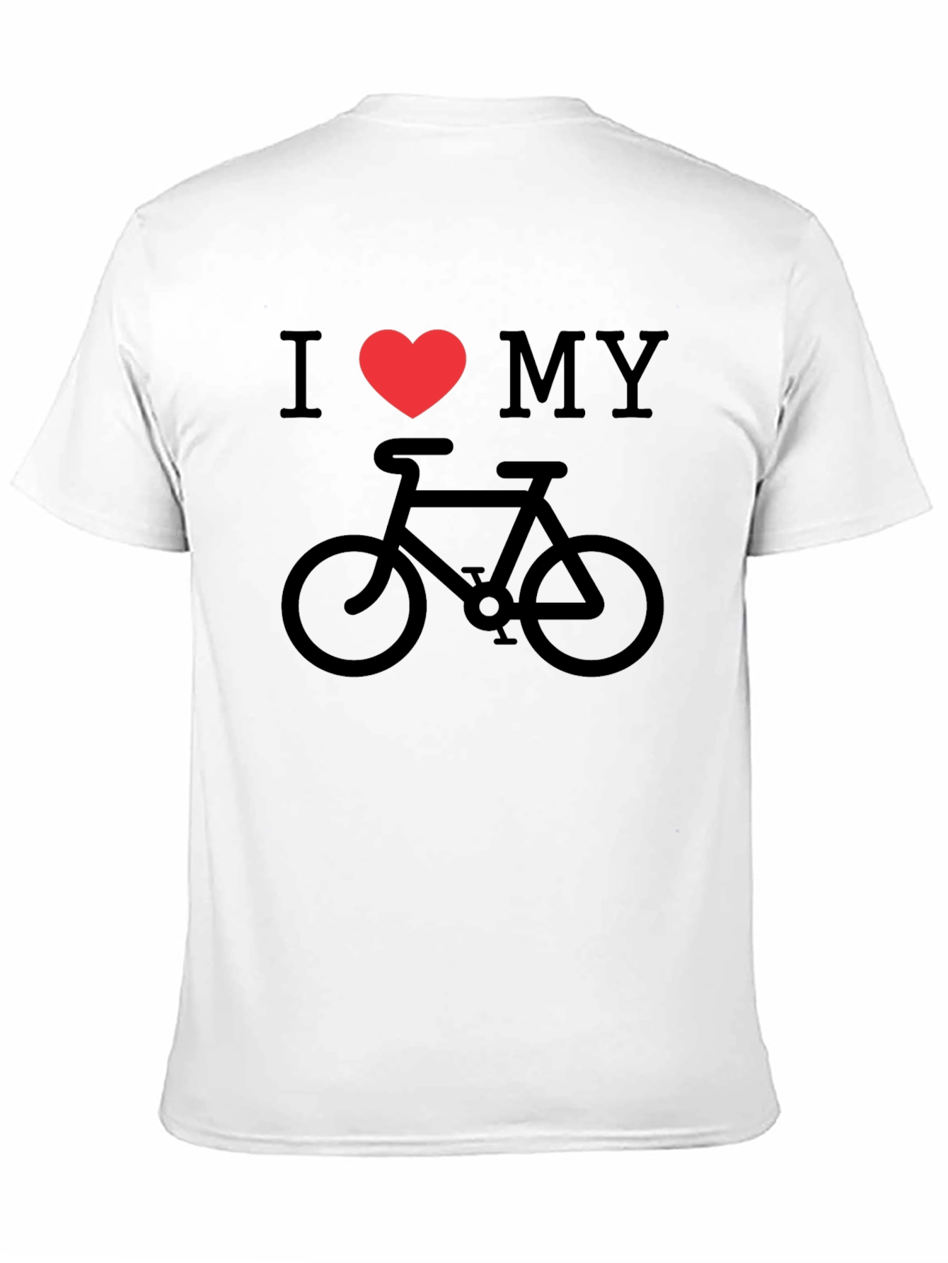 I Heart My Bike Graphic Tee