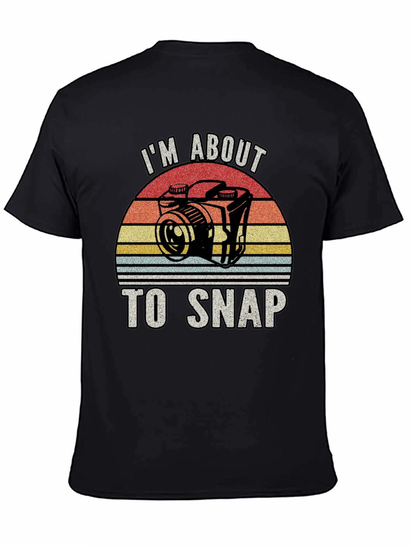 Im About To Snap Retro Camera T-Shirt