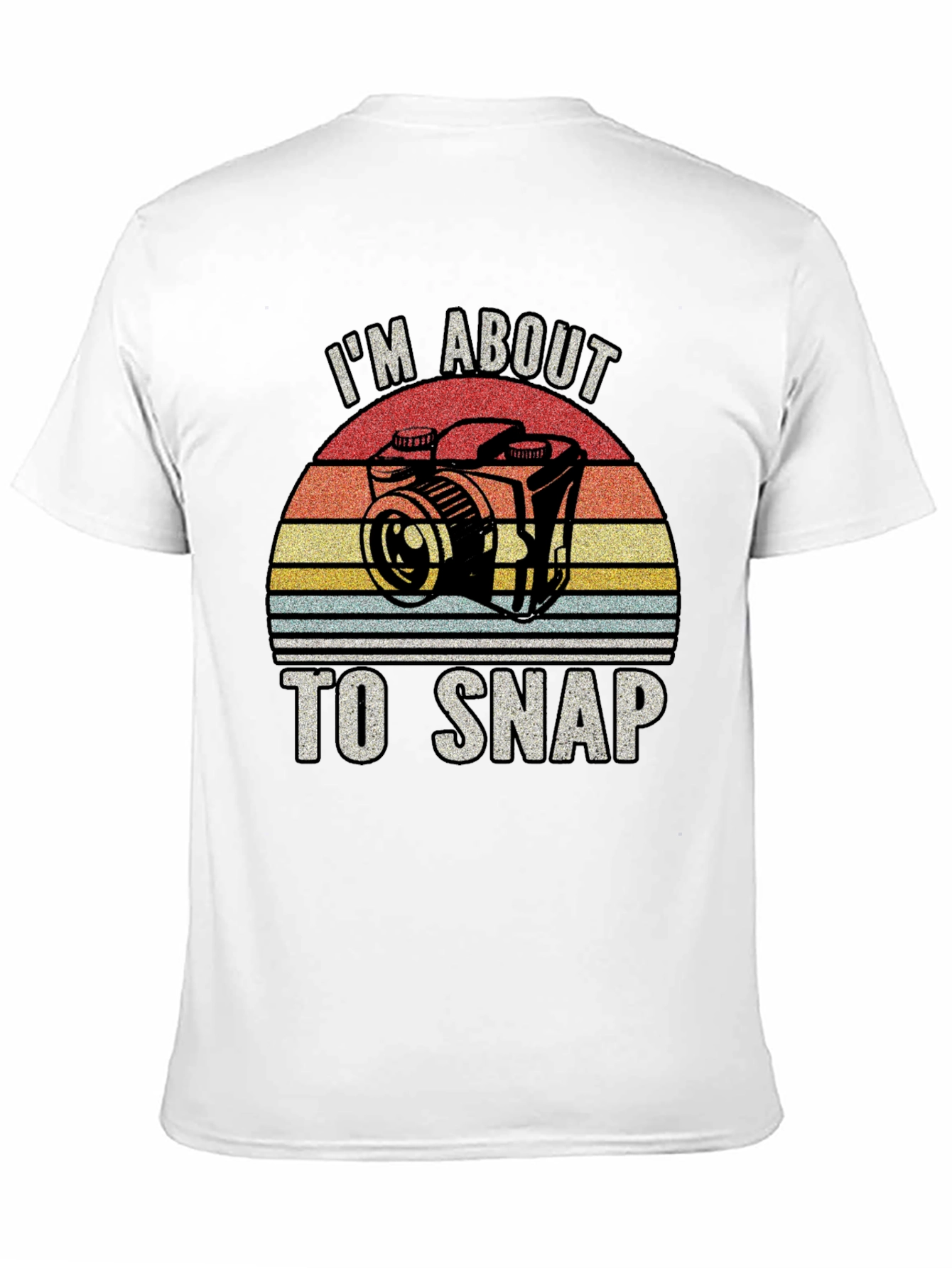 Im About To Snap Retro Camera T-Shirt