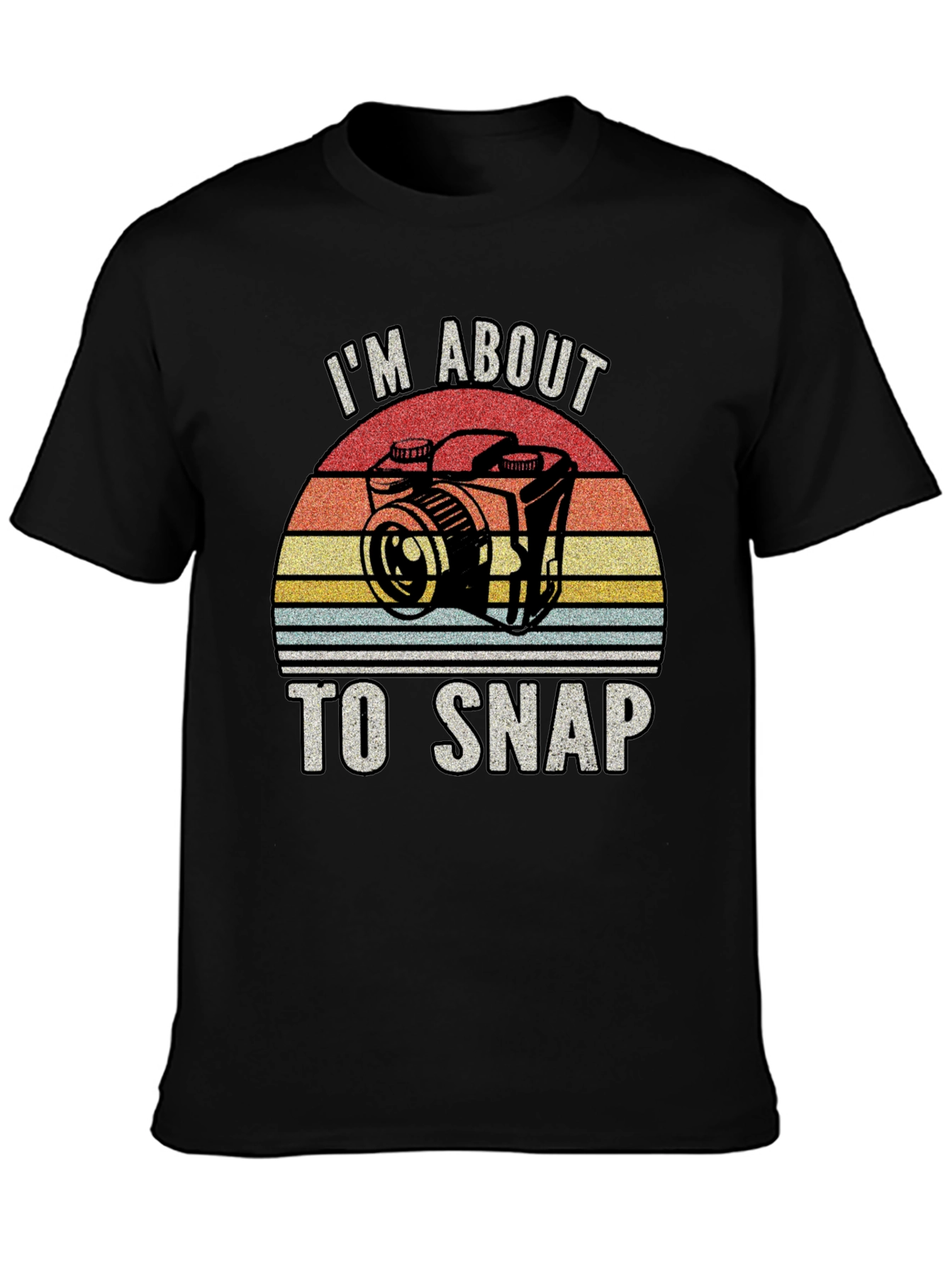Im About To Snap Retro Camera T-Shirt