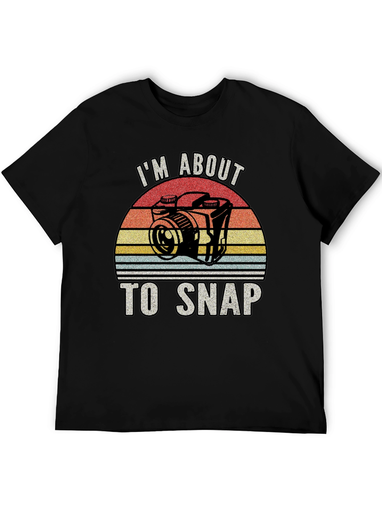 Im About To Snap Retro Camera T-Shirt