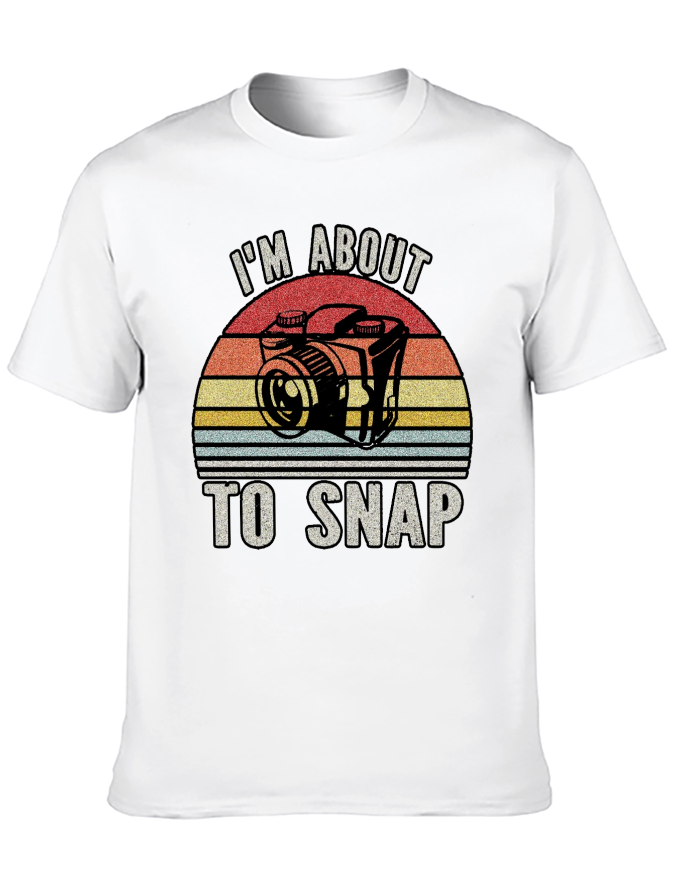 Im About To Snap Retro Camera T-Shirt