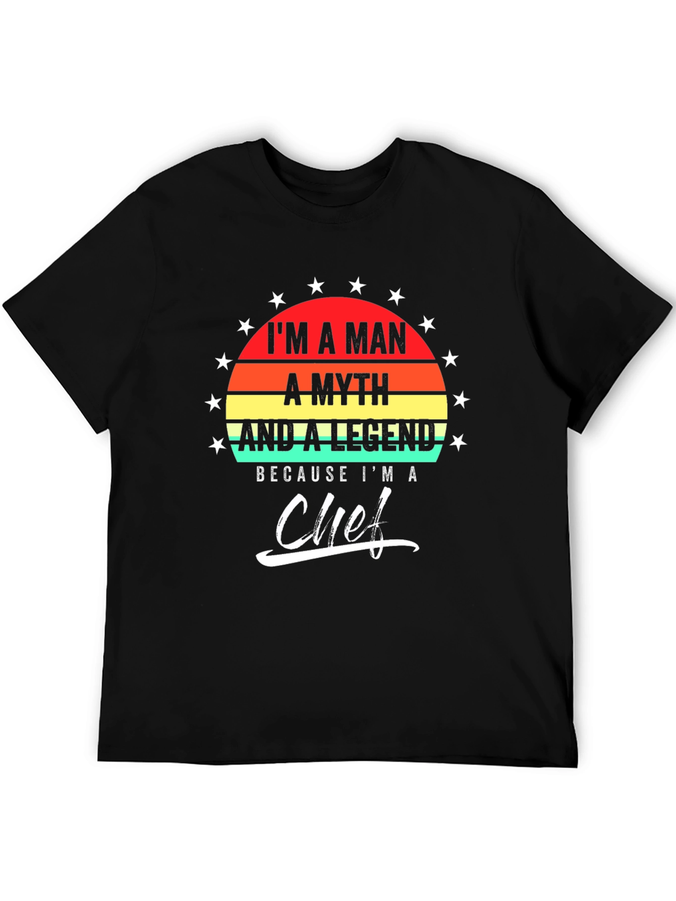 Man Myth Legend Chef T-Shirt