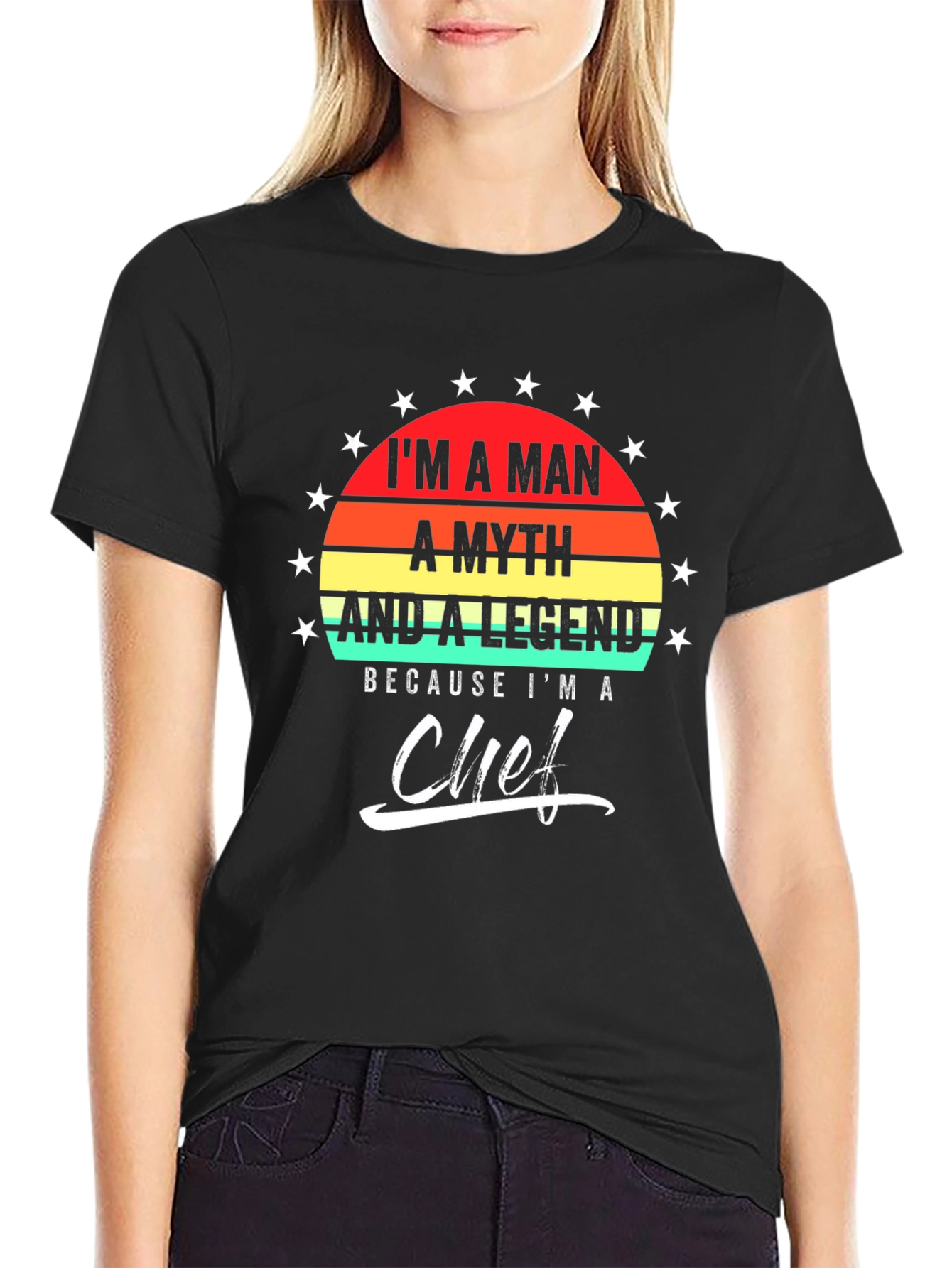 Man Myth Legend Chef T-Shirt
