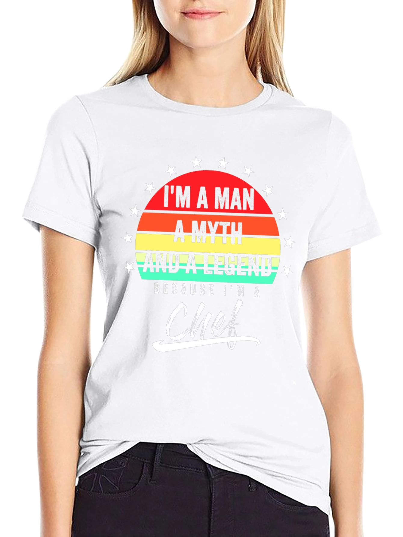 Man Myth Legend Chef T-Shirt