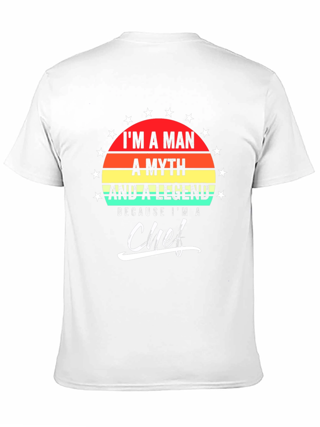 Man Myth Legend Chef T-Shirt