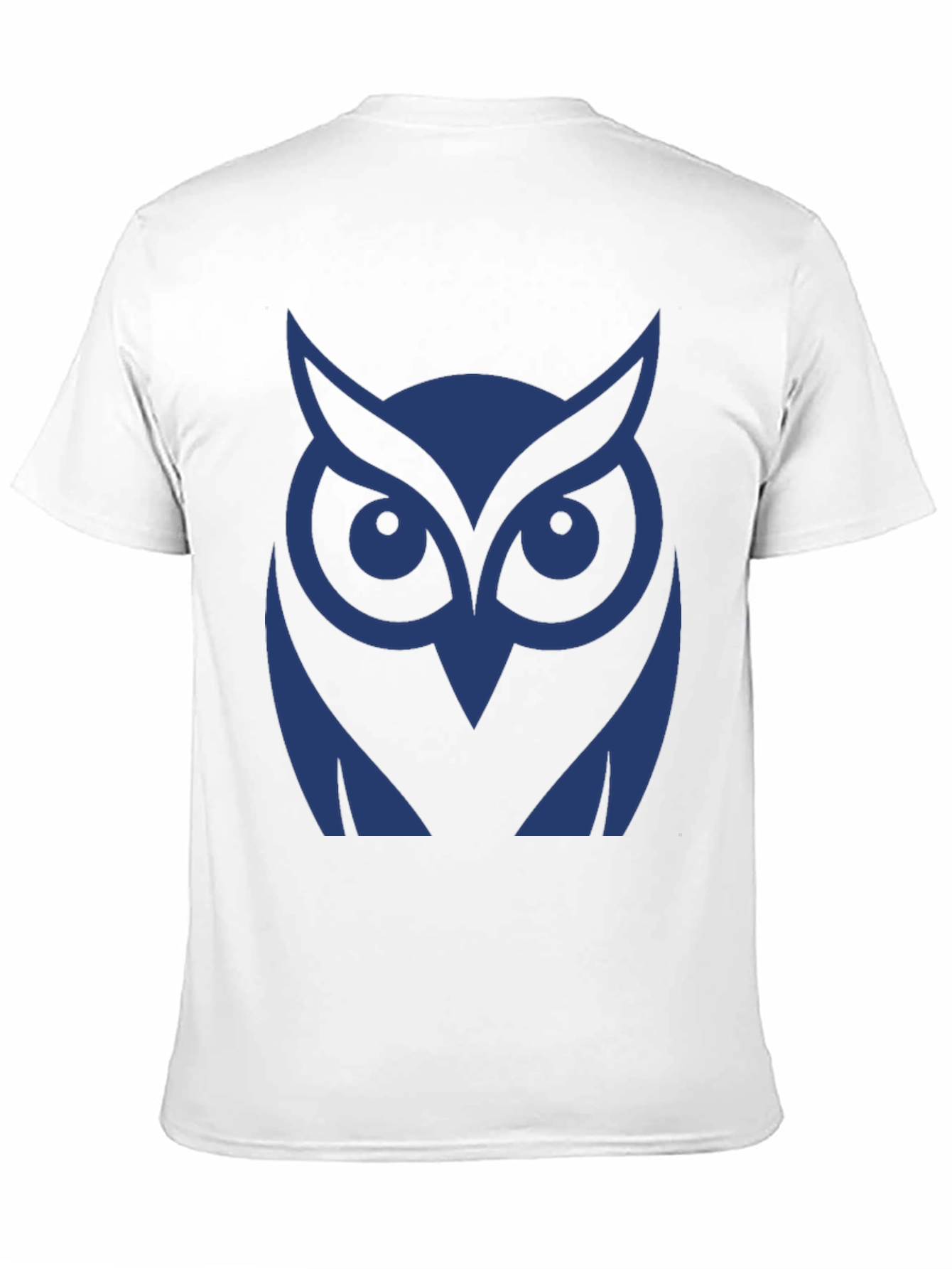 Cool Owl Graphic Tee - Black Cotton T-Shirt