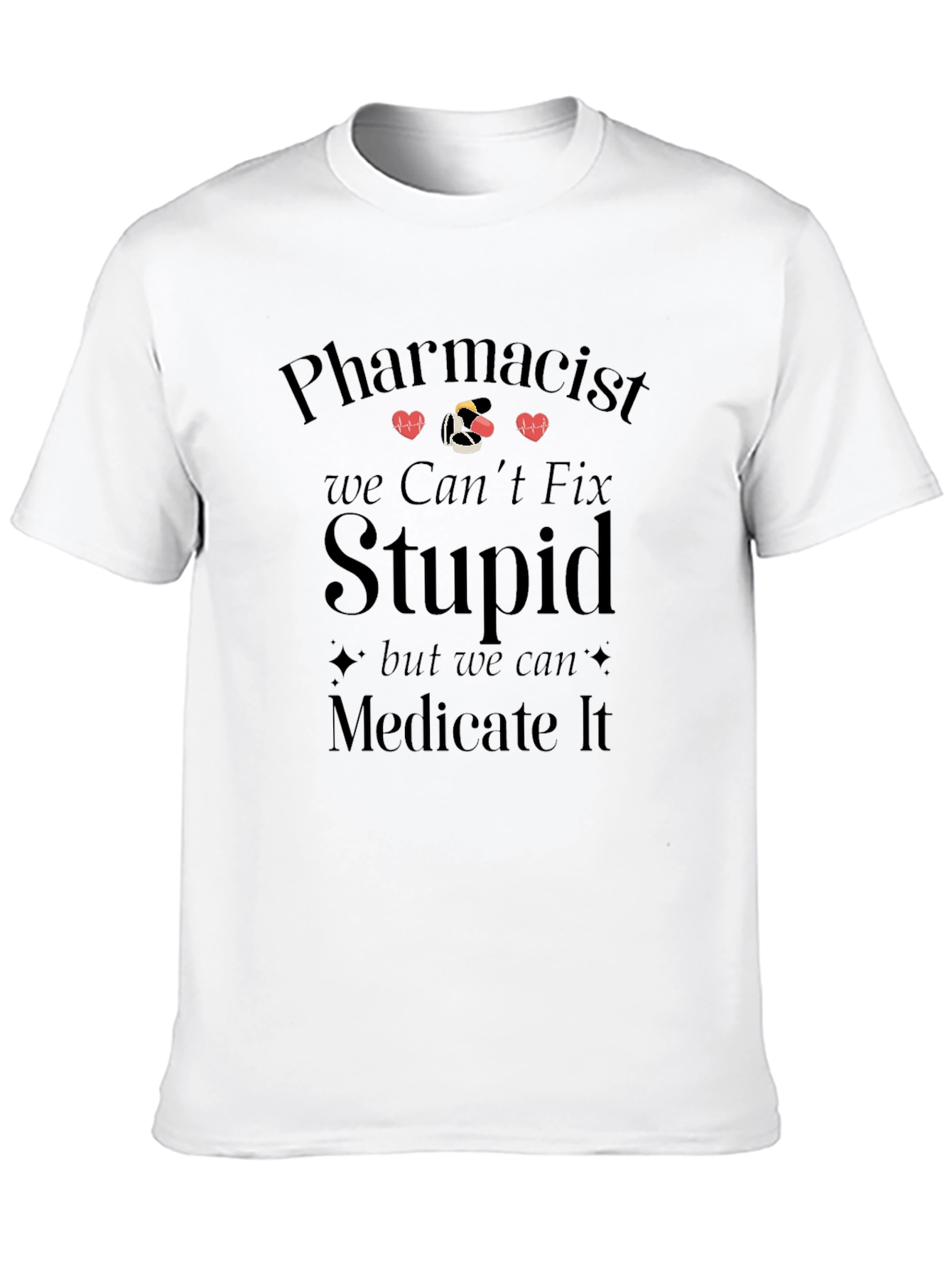 Pharmacist Medicate It Graphic T-Shirt