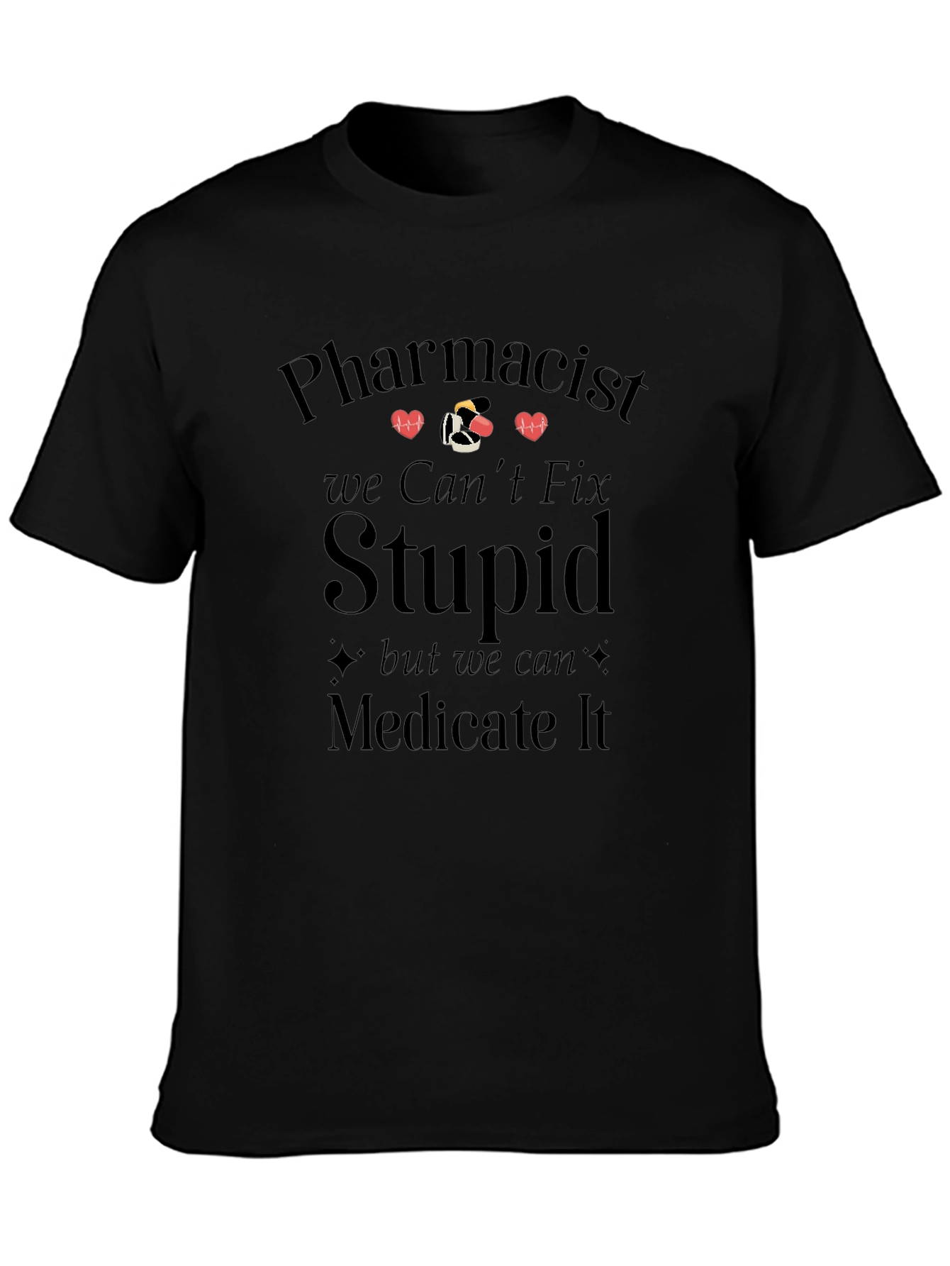 Pharmacist Medicate It Graphic T-Shirt