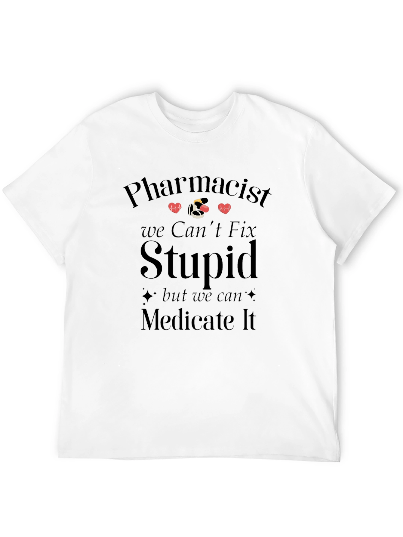 Pharmacist Medicate It Graphic T-Shirt
