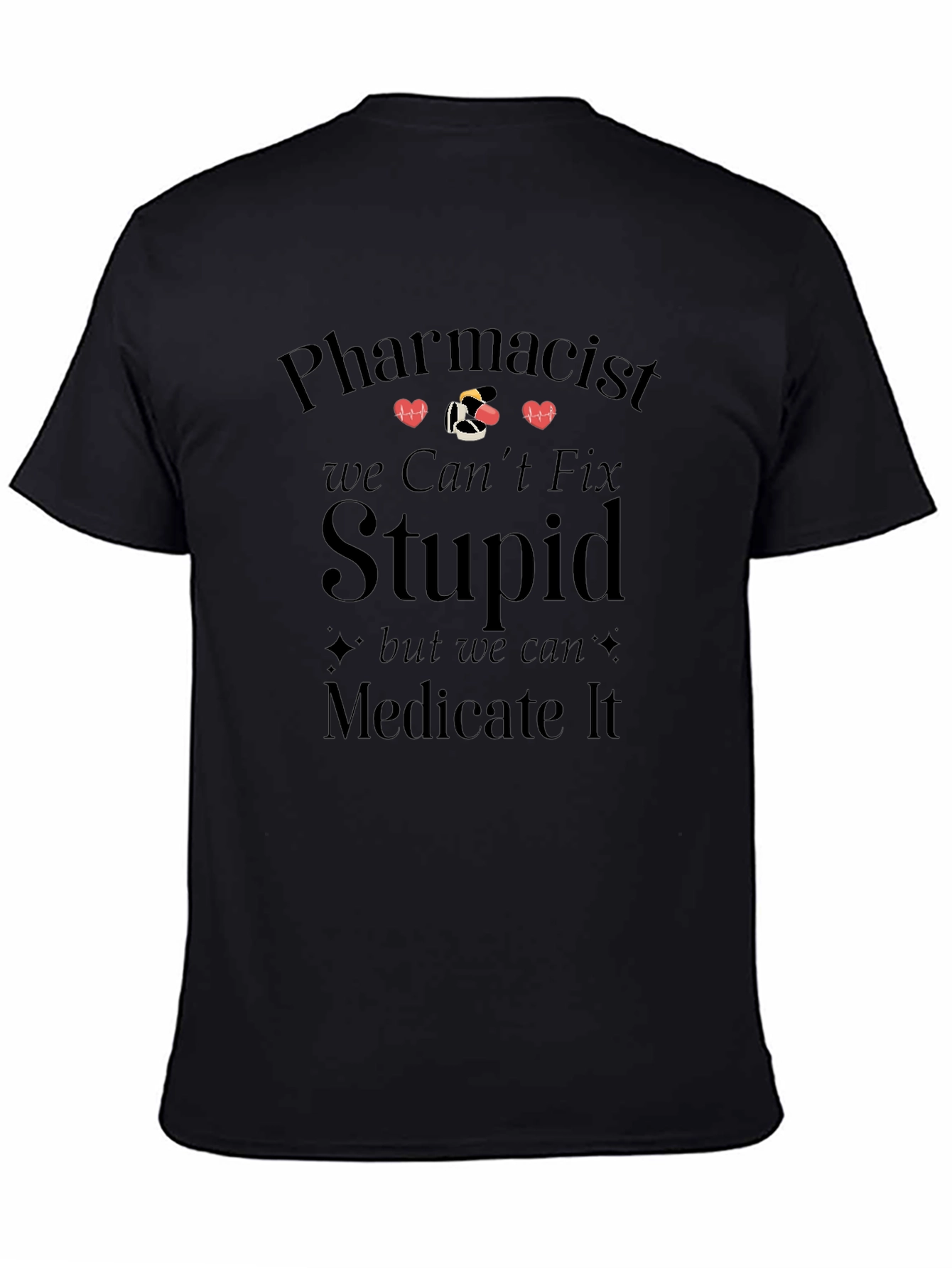 Pharmacist Medicate It Graphic T-Shirt
