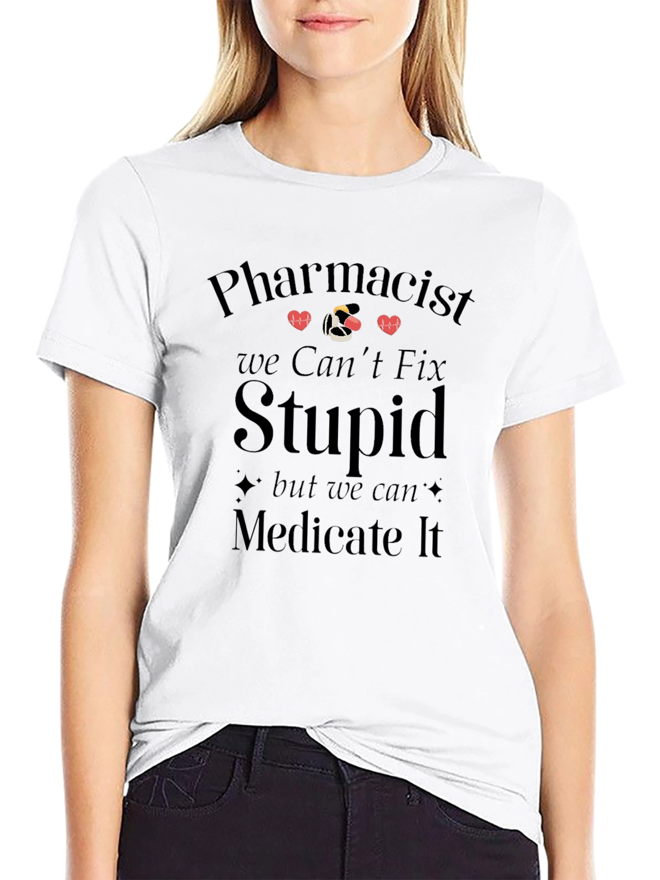 Pharmacist Medicate It Graphic T-Shirt