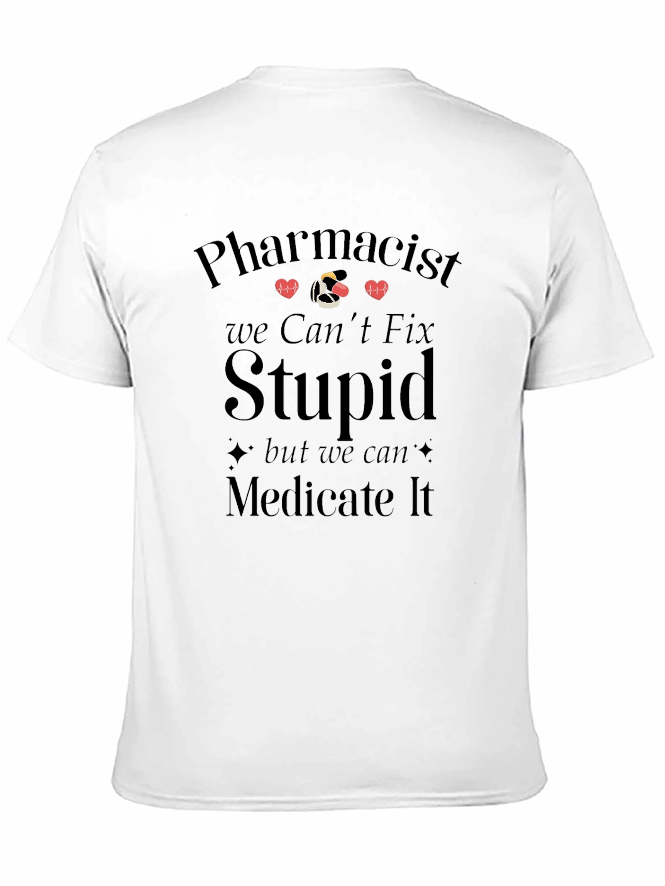 Pharmacist Medicate It Graphic T-Shirt