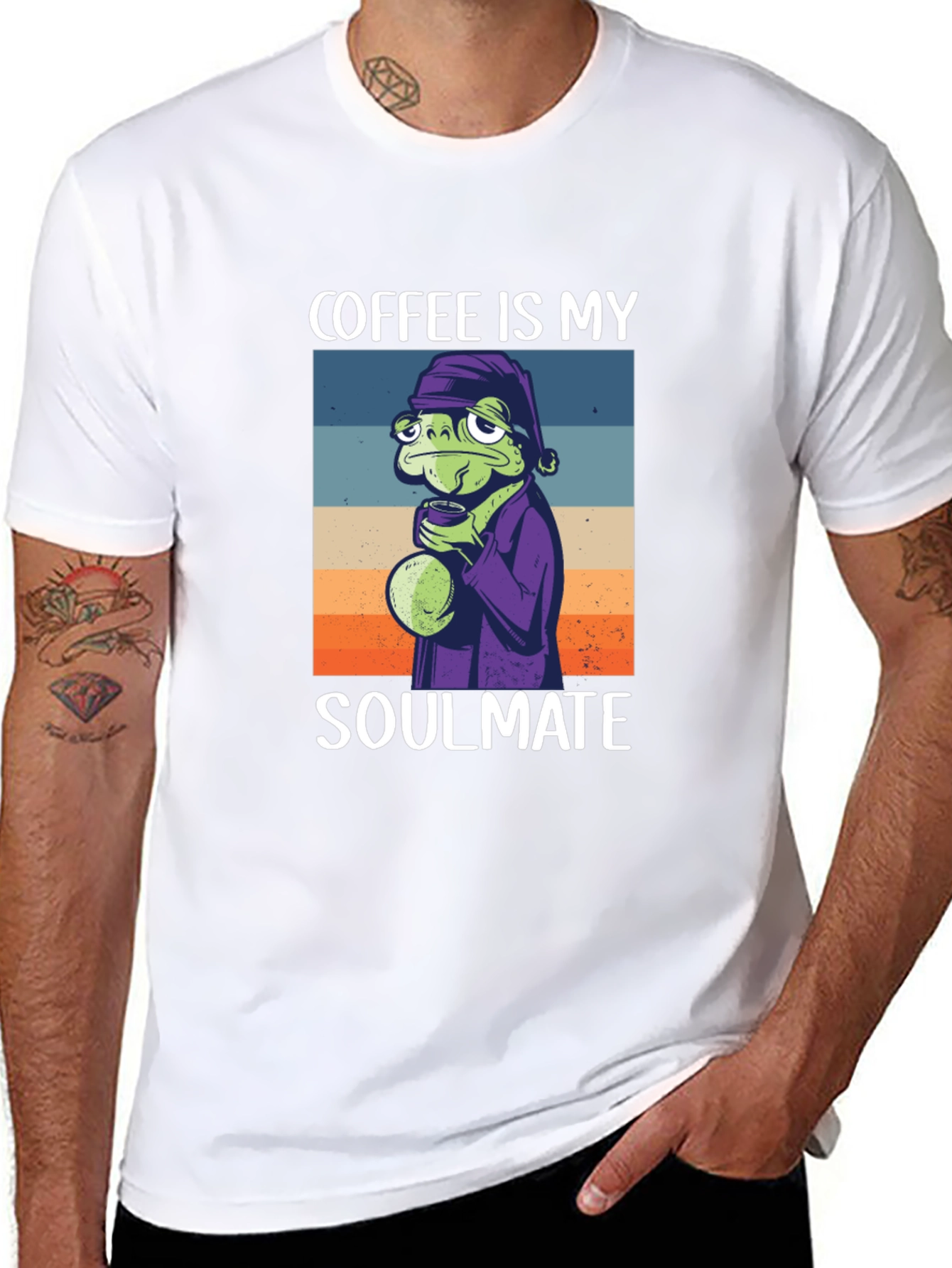 Coffee Soulmate Tee - Frog Lovers T-Shirt