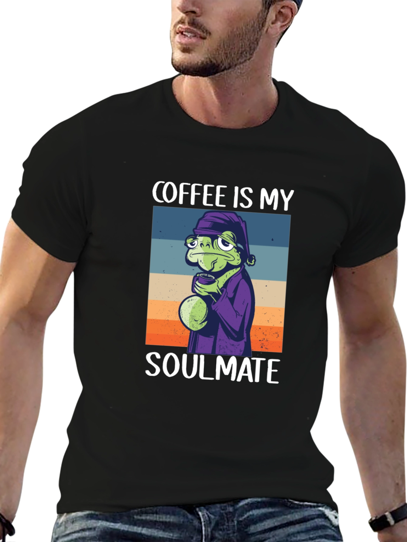 Coffee Soulmate Tee - Frog Lovers T-Shirt