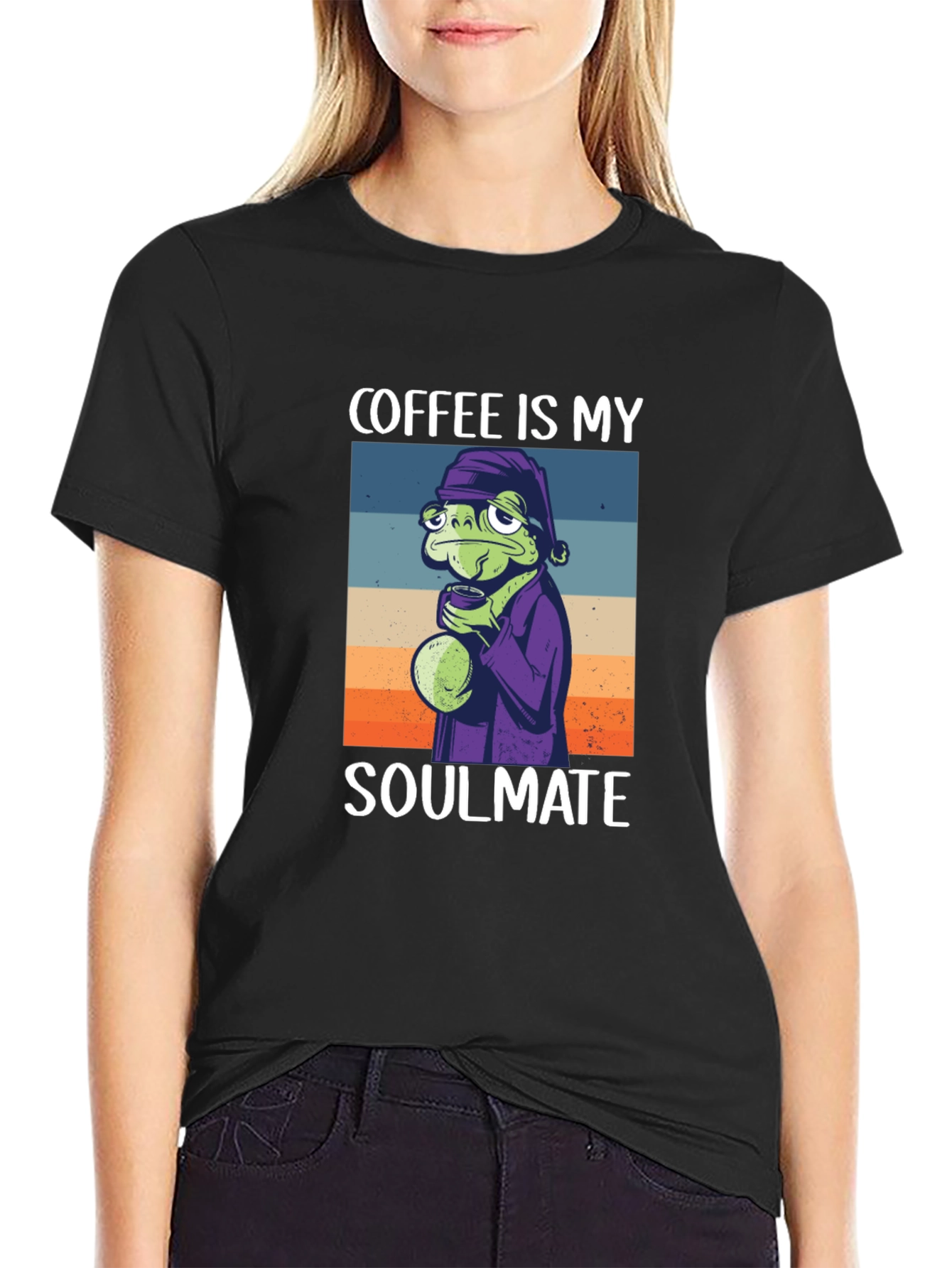 Coffee Soulmate Tee - Frog Lovers T-Shirt