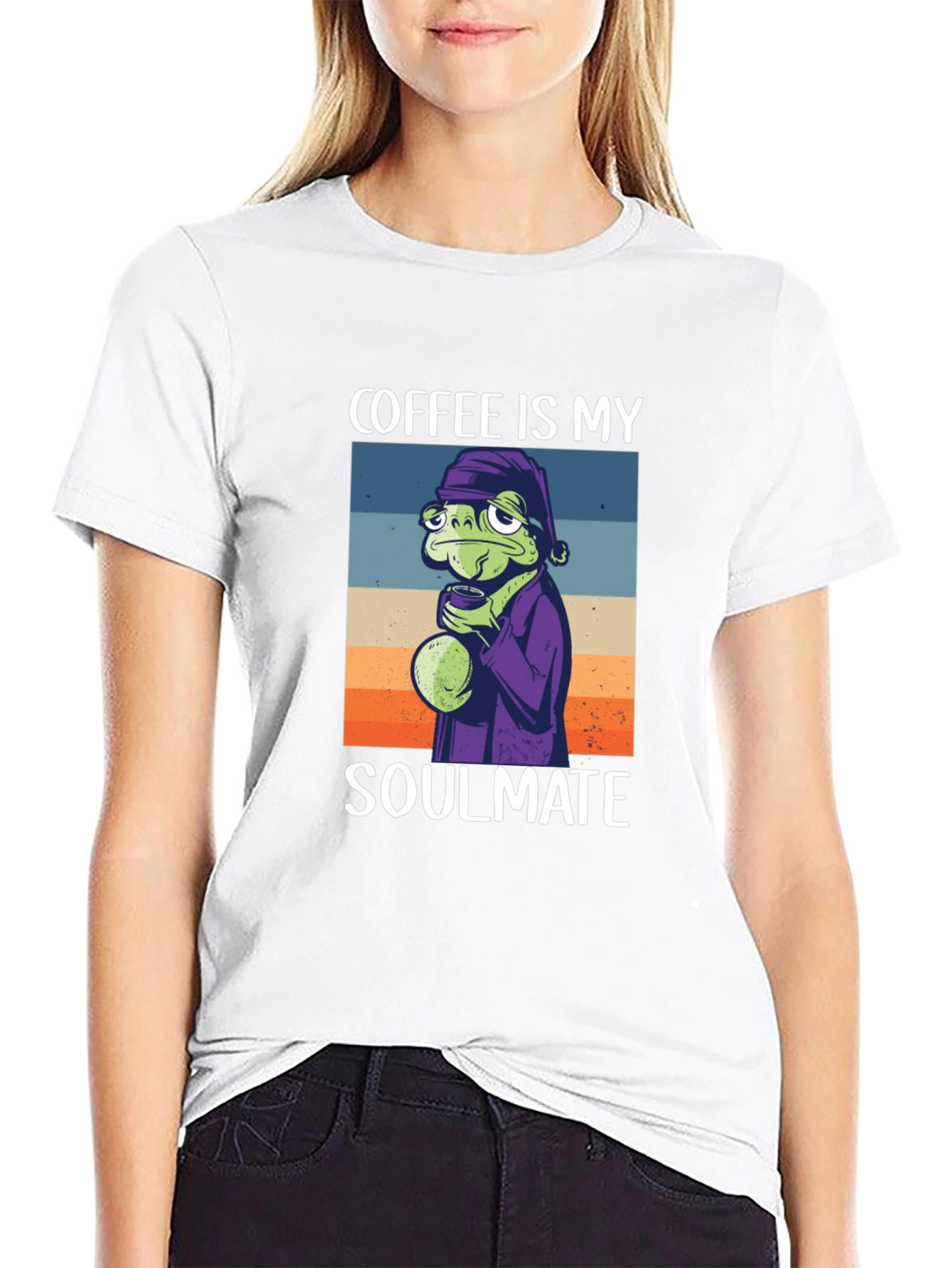 Coffee Soulmate Tee - Frog Lovers T-Shirt