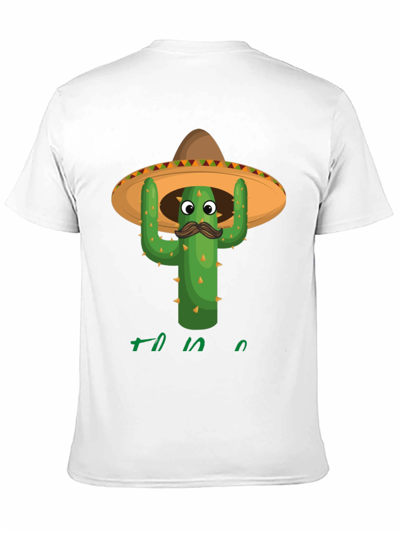 Funny Cactus Sombrero Graphic Tee