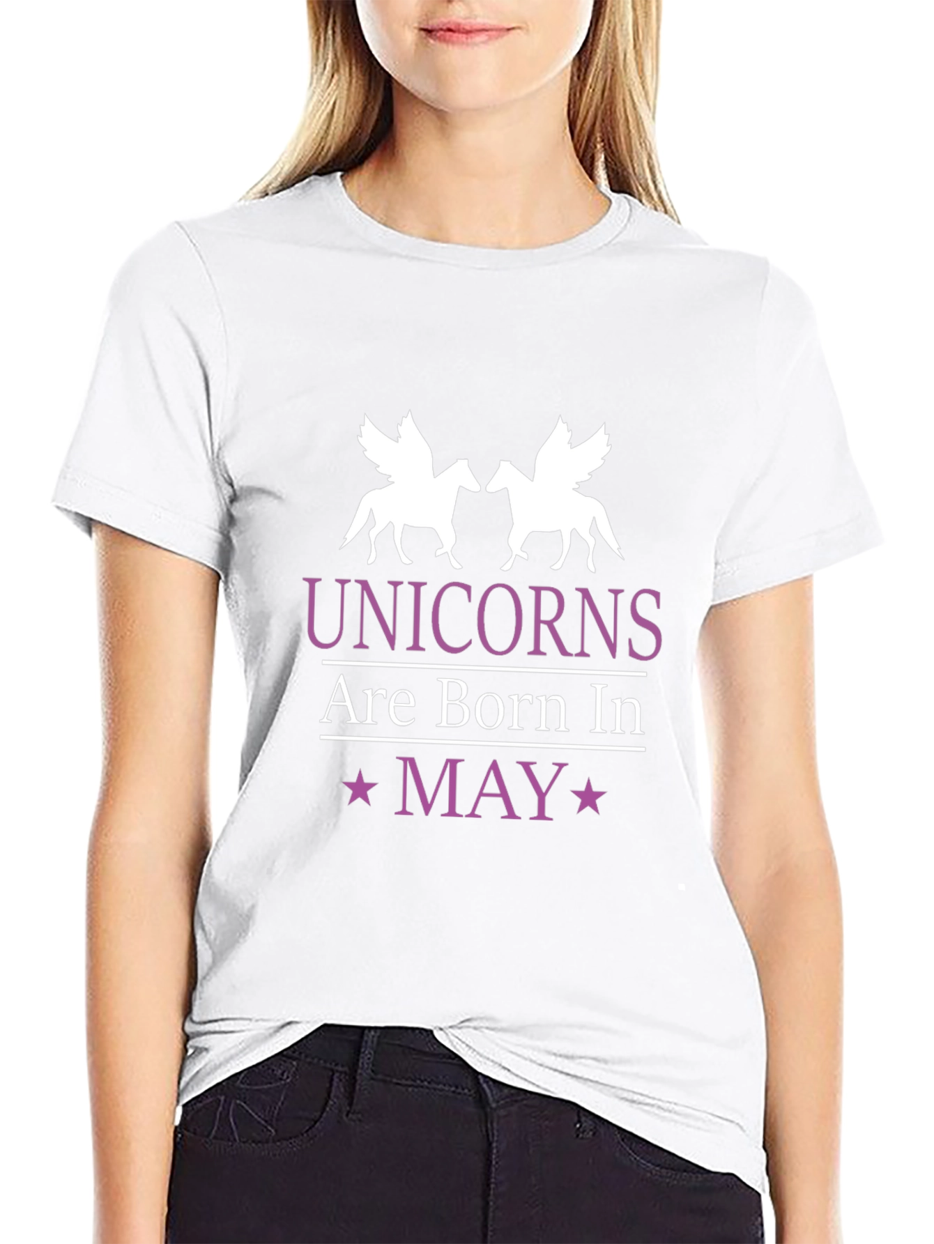 Unicorns Born In May T-Shirt