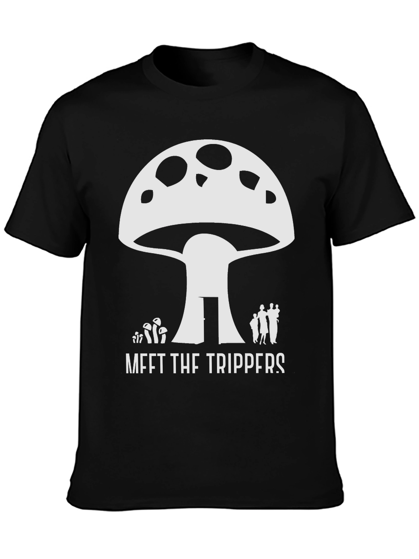 Meet the Trippers T-Shirt - Funny Mushroom Family Tee