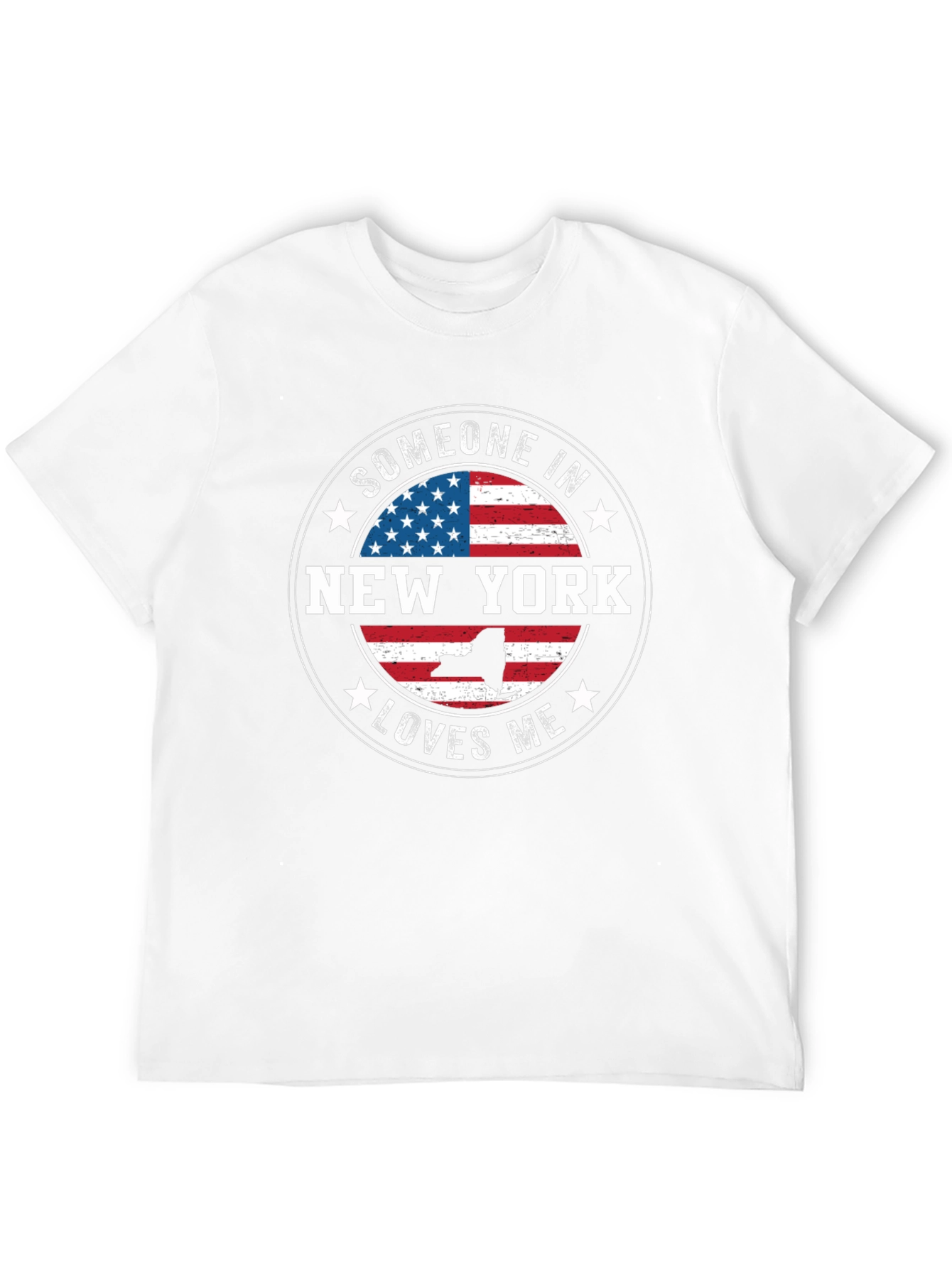 New York USA Flag T-Shirt