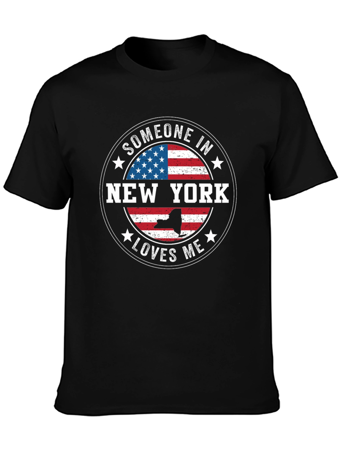 New York USA Flag T-Shirt