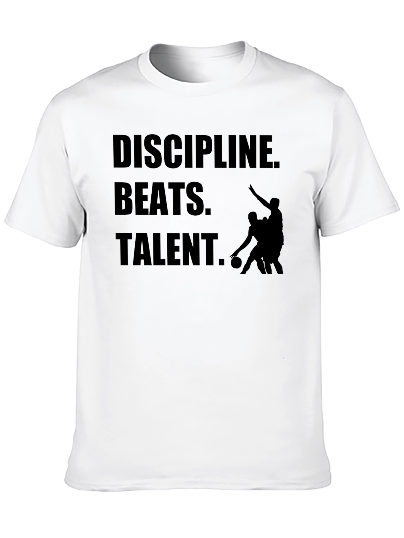 Discipline Beats Talent Graphic T-Shirt