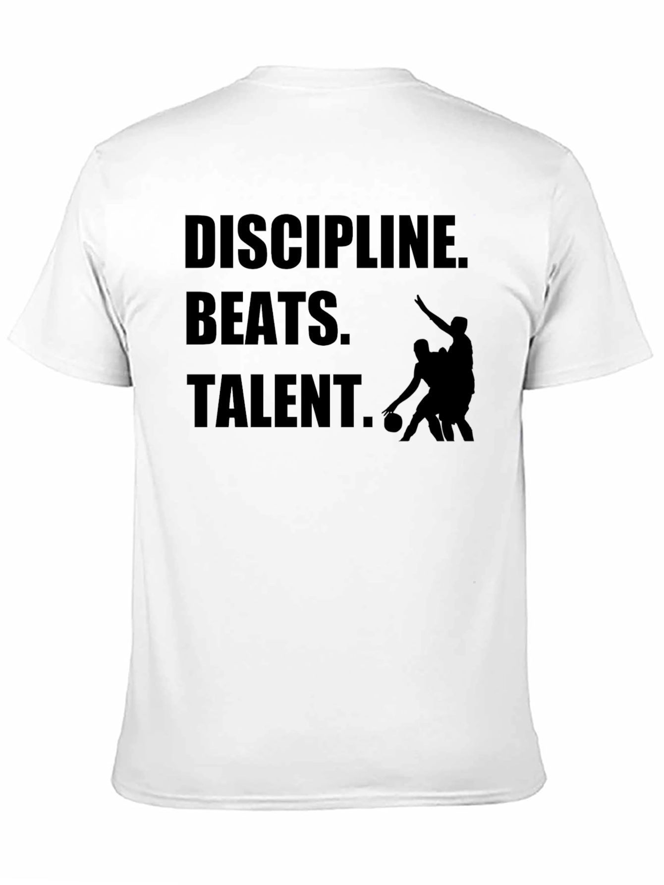 Discipline Beats Talent Graphic T-Shirt