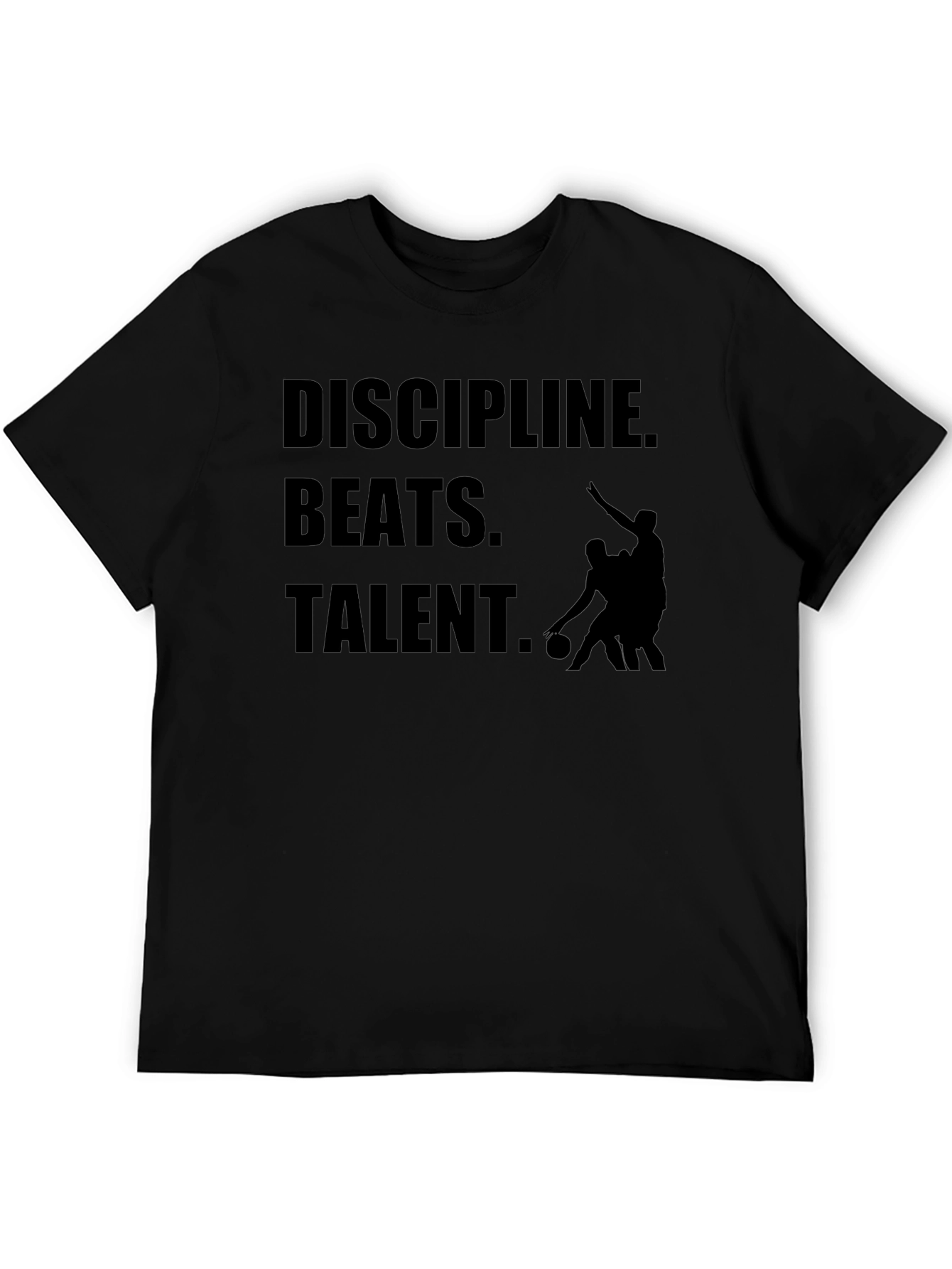 Discipline Beats Talent Graphic T-Shirt