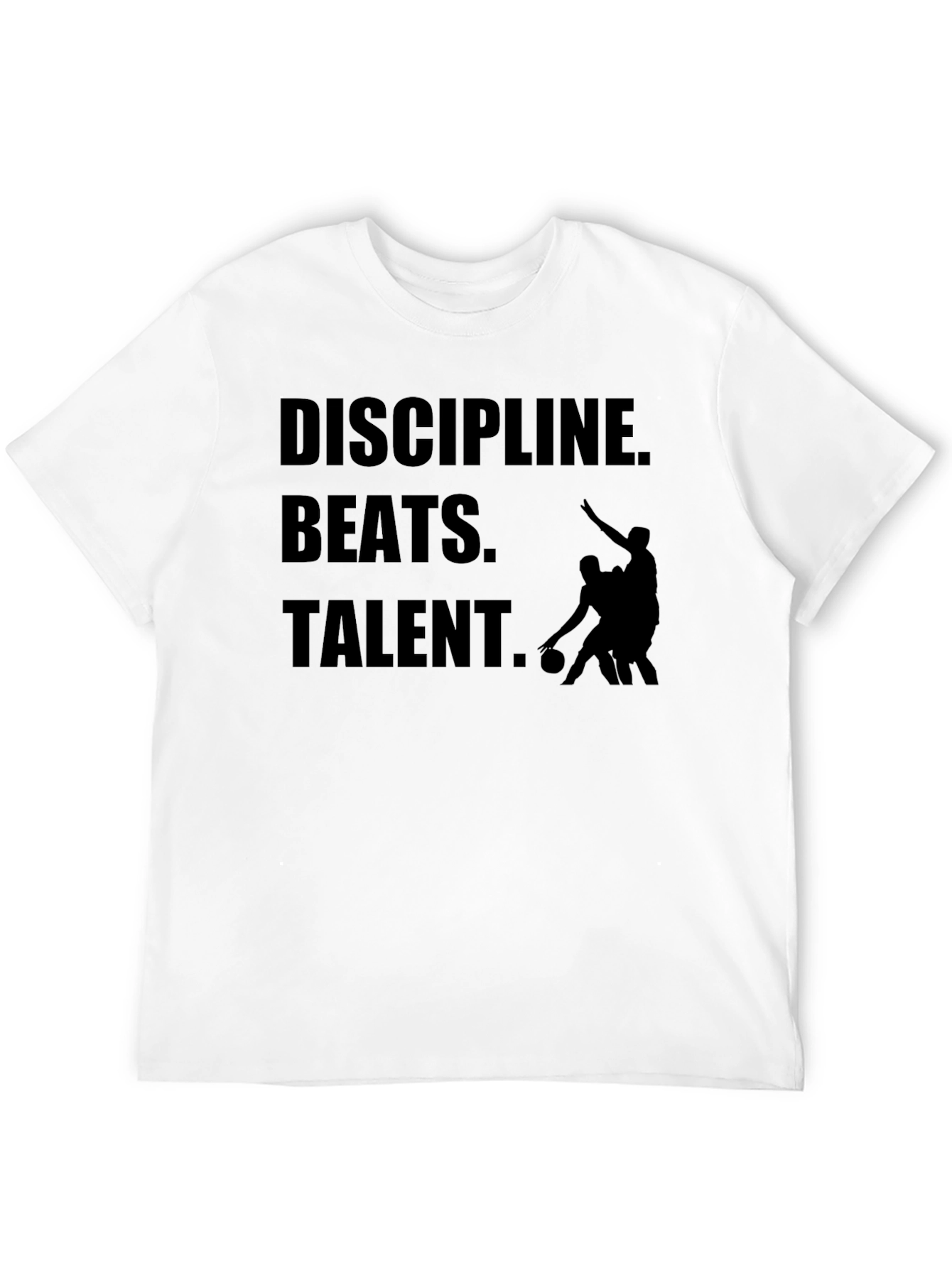Discipline Beats Talent Graphic T-Shirt