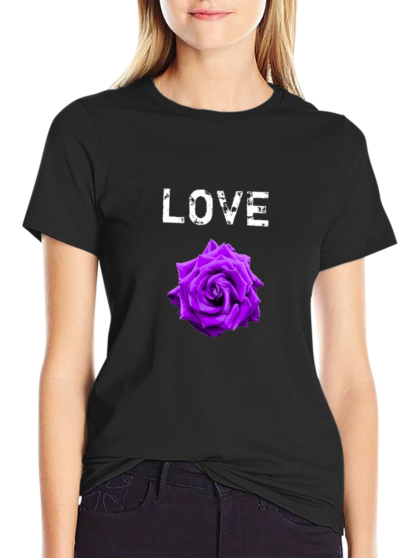 Love Rose Graphic T-Shirt