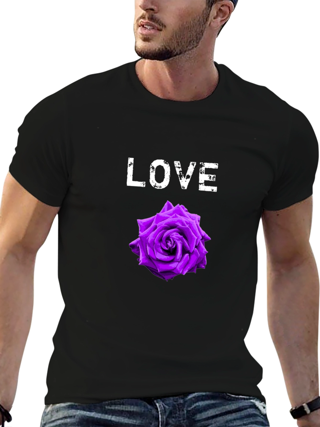 Love Rose Graphic T-Shirt