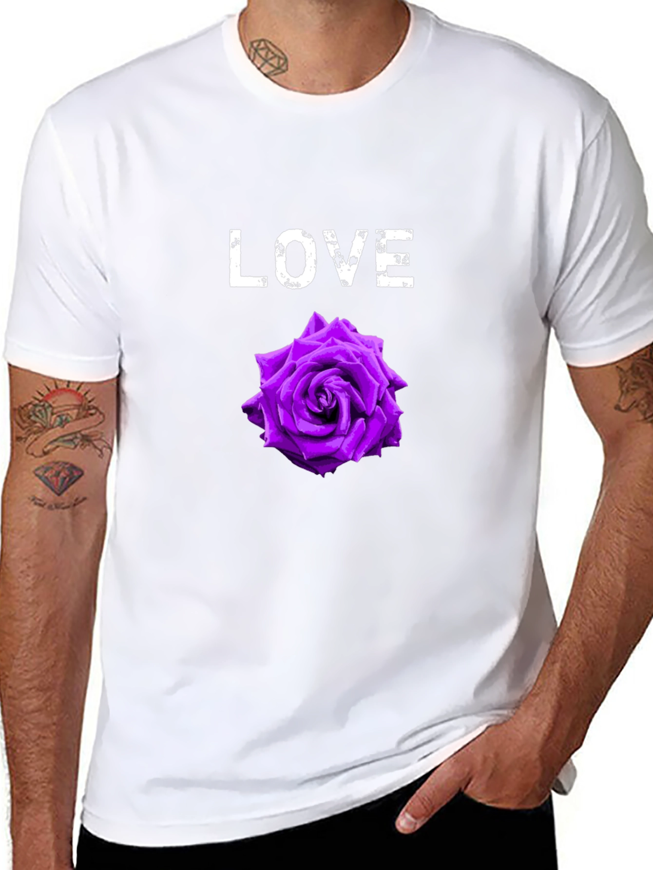 Love Rose Graphic T-Shirt