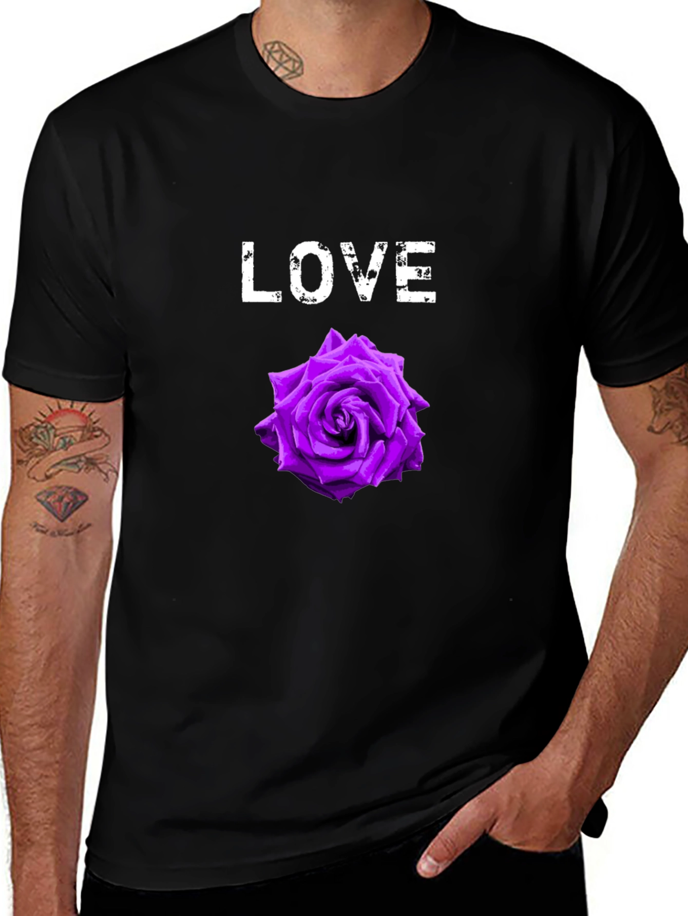 Love Rose Graphic T-Shirt