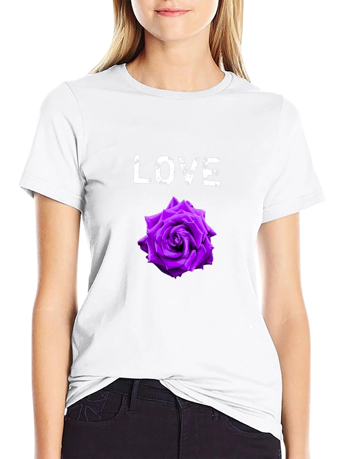 Love Rose Graphic T-Shirt