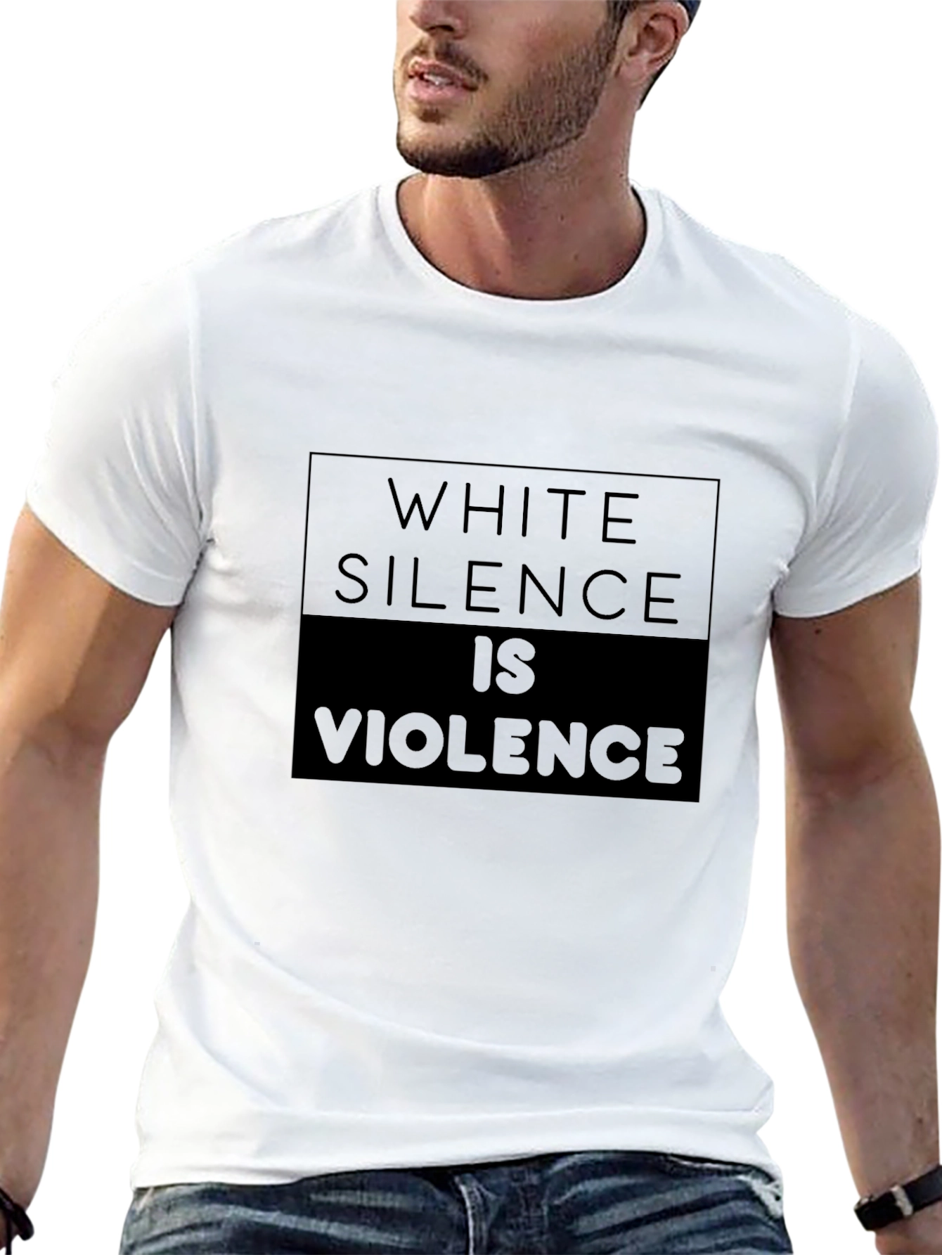 White Silence is Violence Graphic Tee
