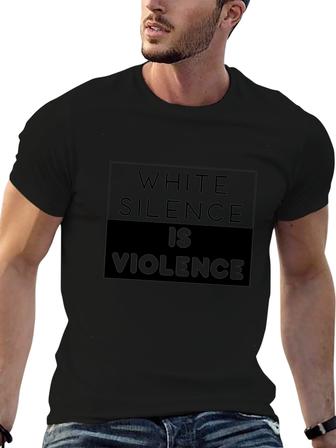 White Silence is Violence Graphic Tee