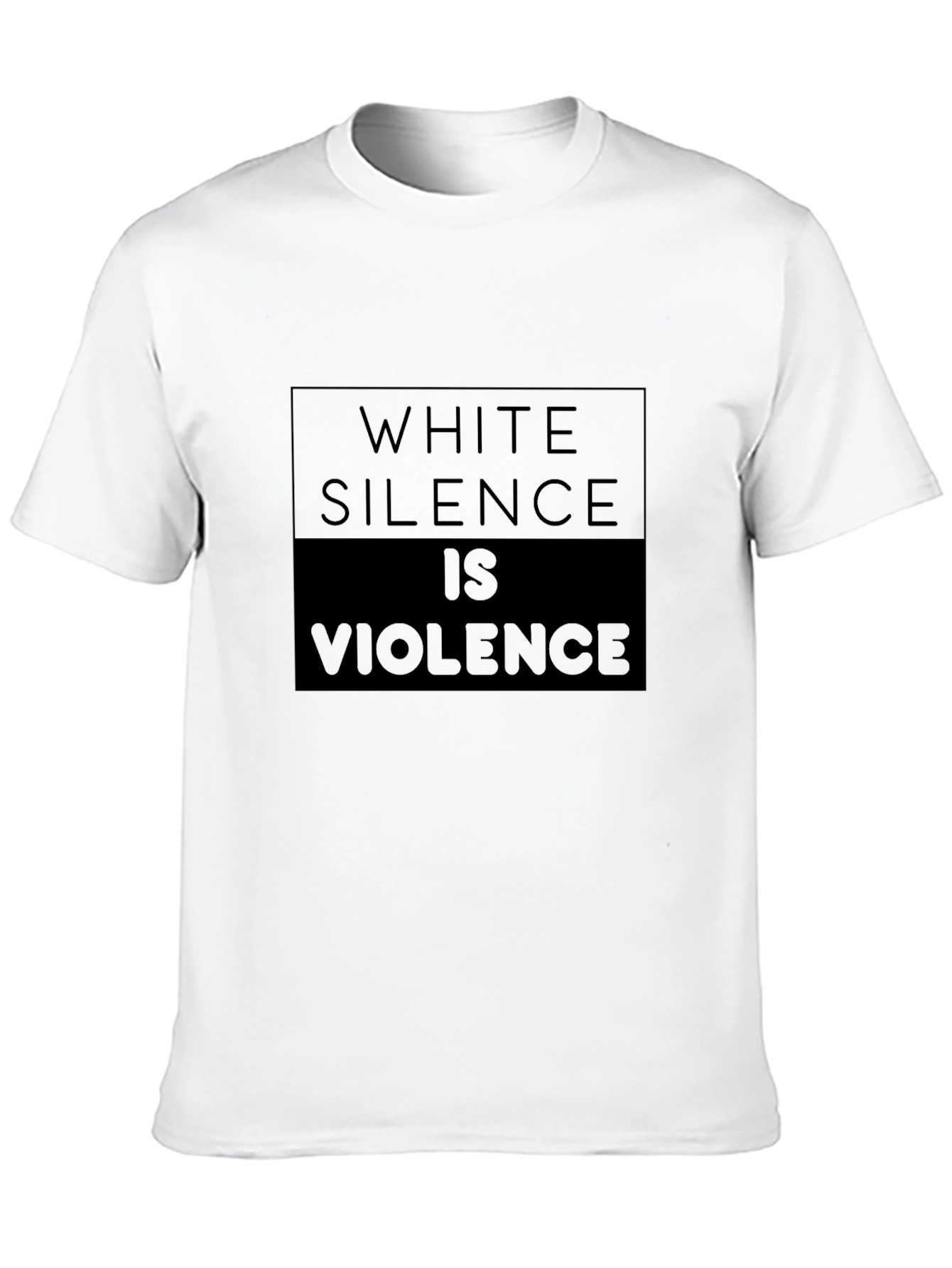 White Silence is Violence Graphic Tee