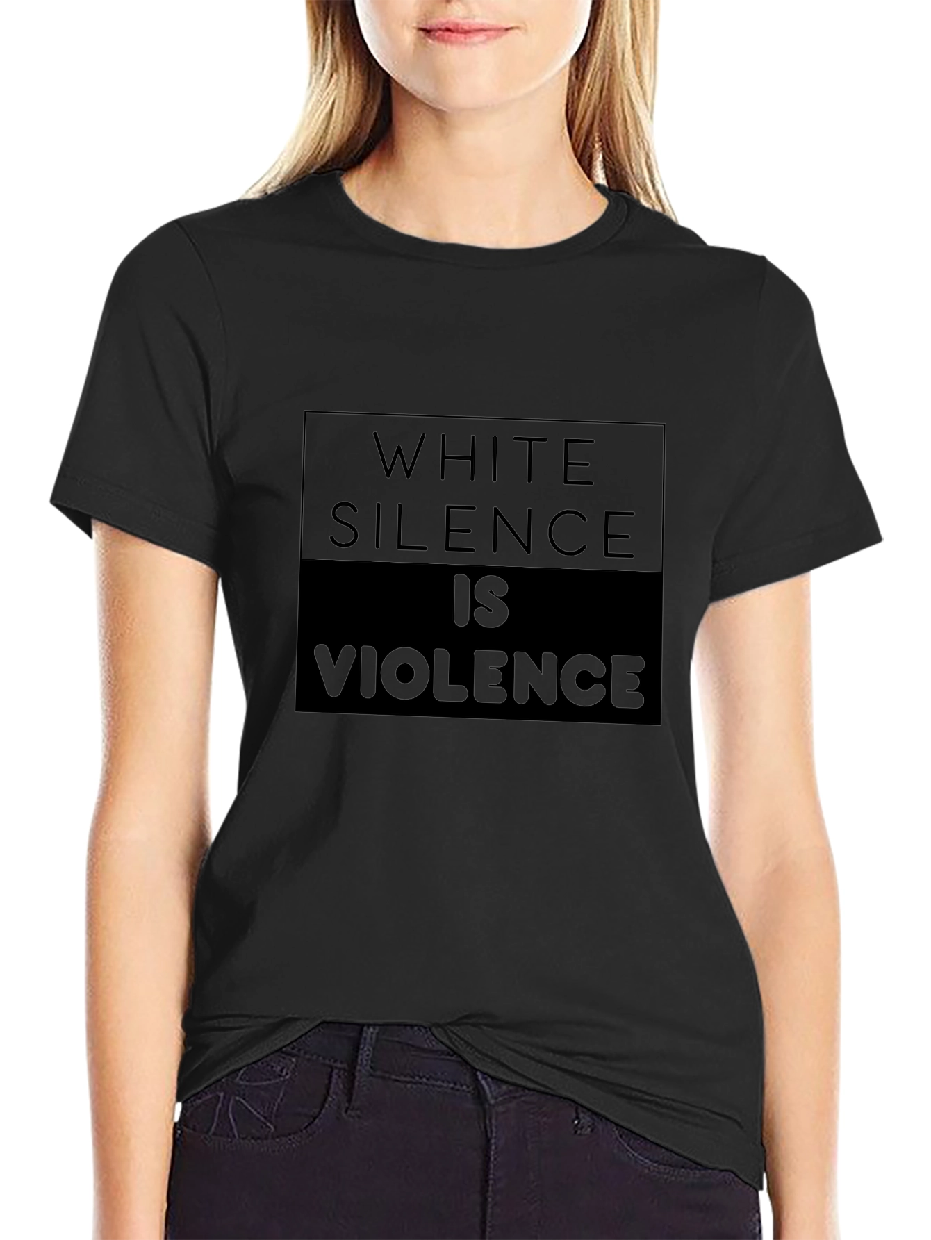 White Silence is Violence Graphic Tee
