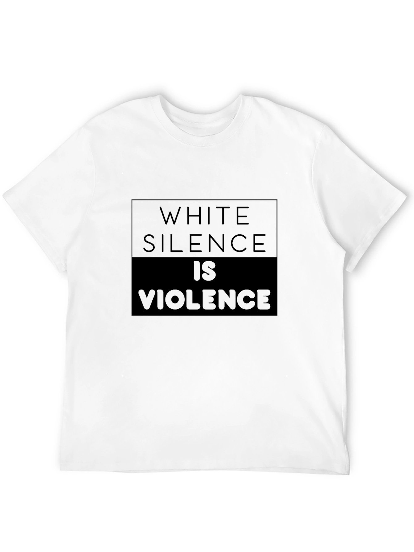 White Silence is Violence Graphic Tee