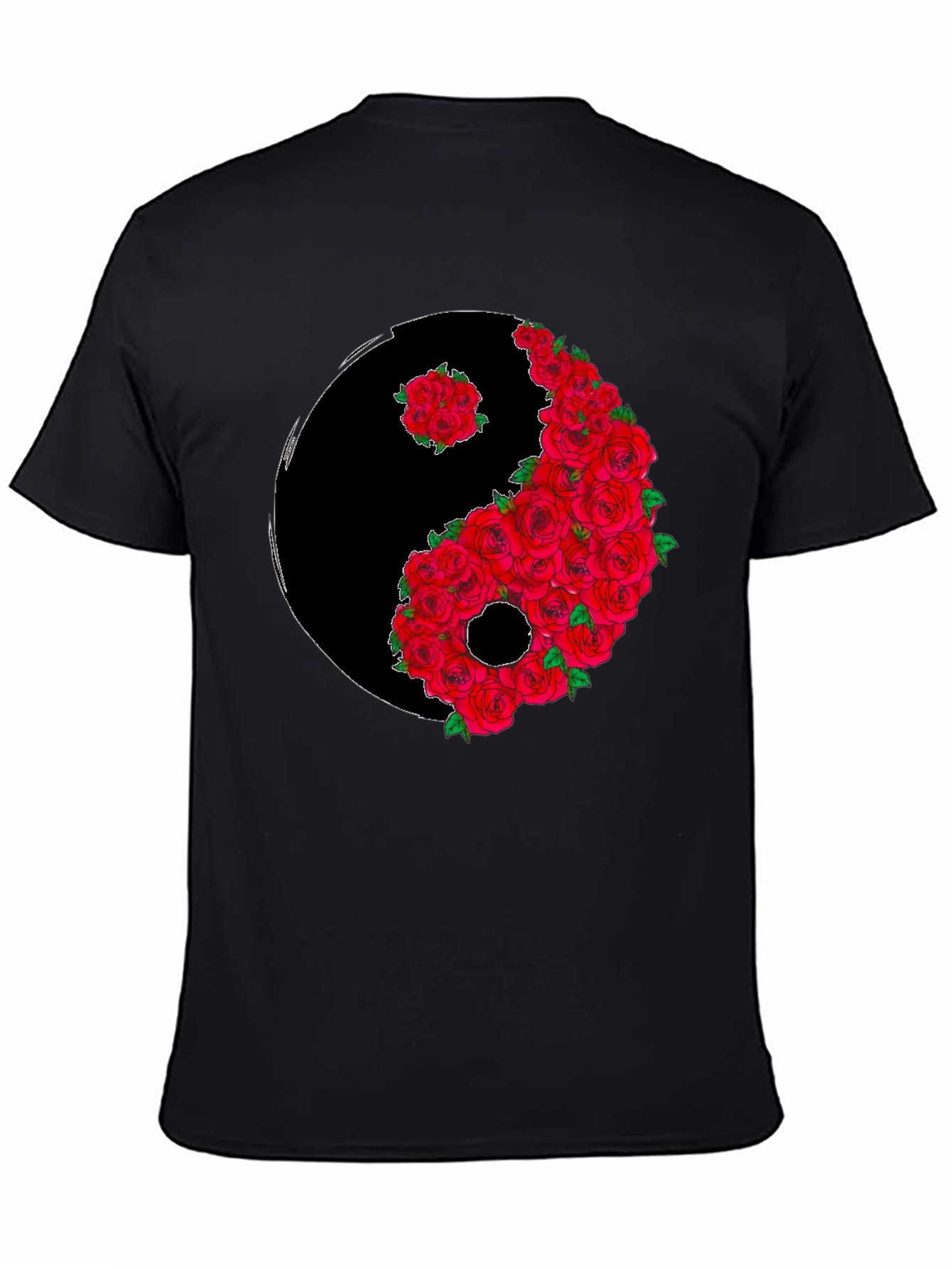 Yin Yang Rose T-Shirt
