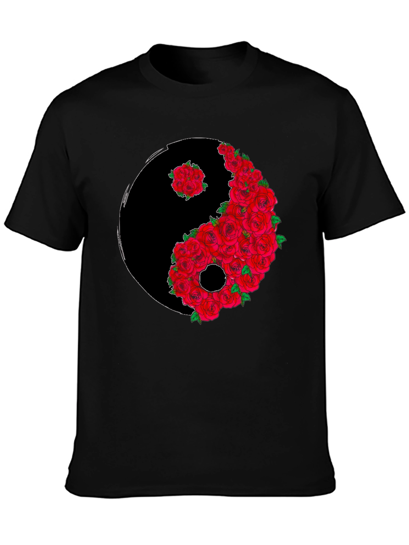 Yin Yang Rose T-Shirt
